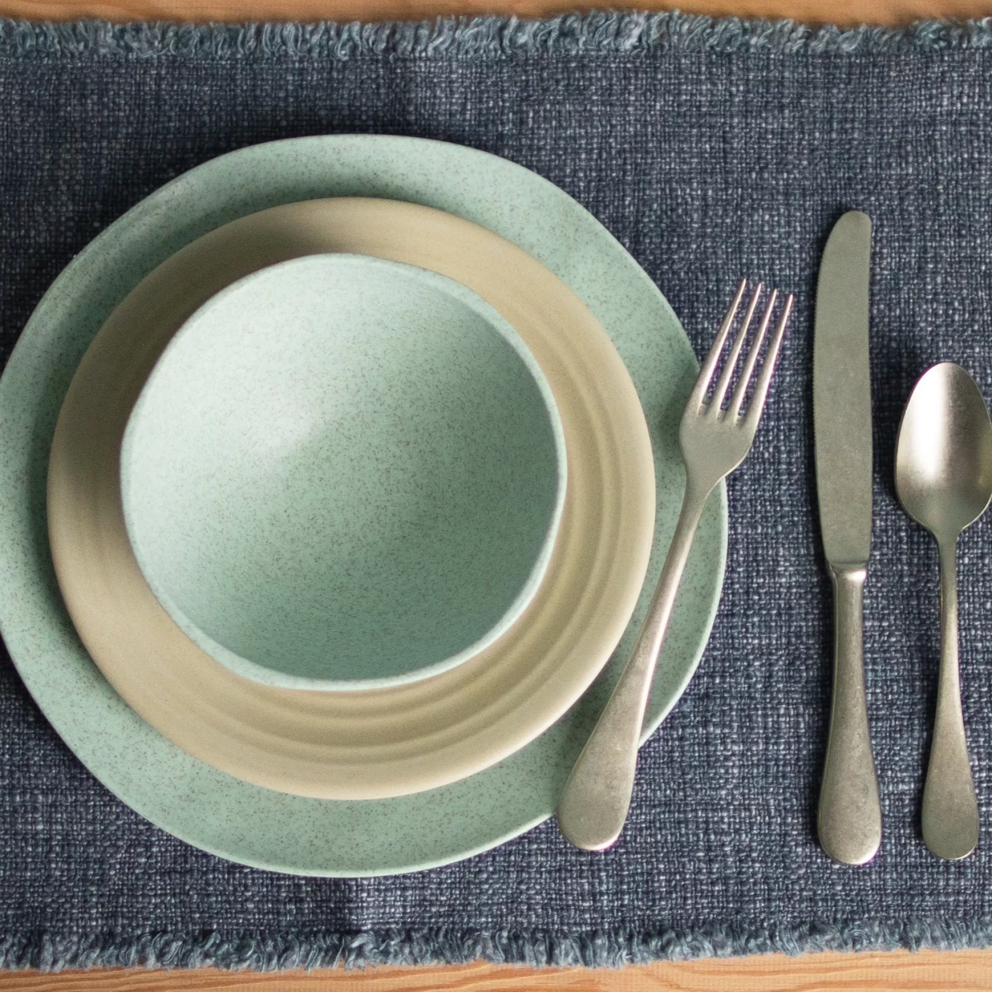 Best Sale Be Home Al Fresco Organic Soup/Cereal Bowl, Sage Green, Set of 4