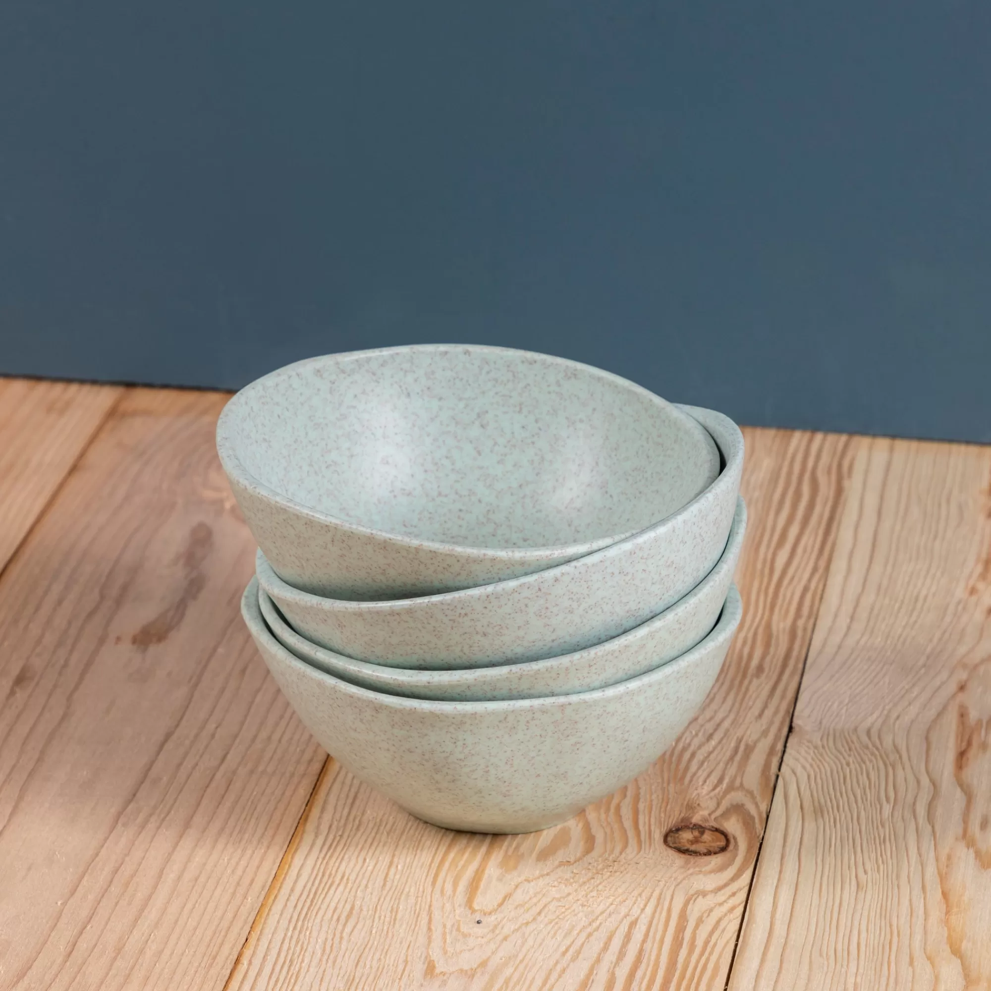 Best Sale Be Home Al Fresco Organic Soup/Cereal Bowl, Sage Green, Set of 4
