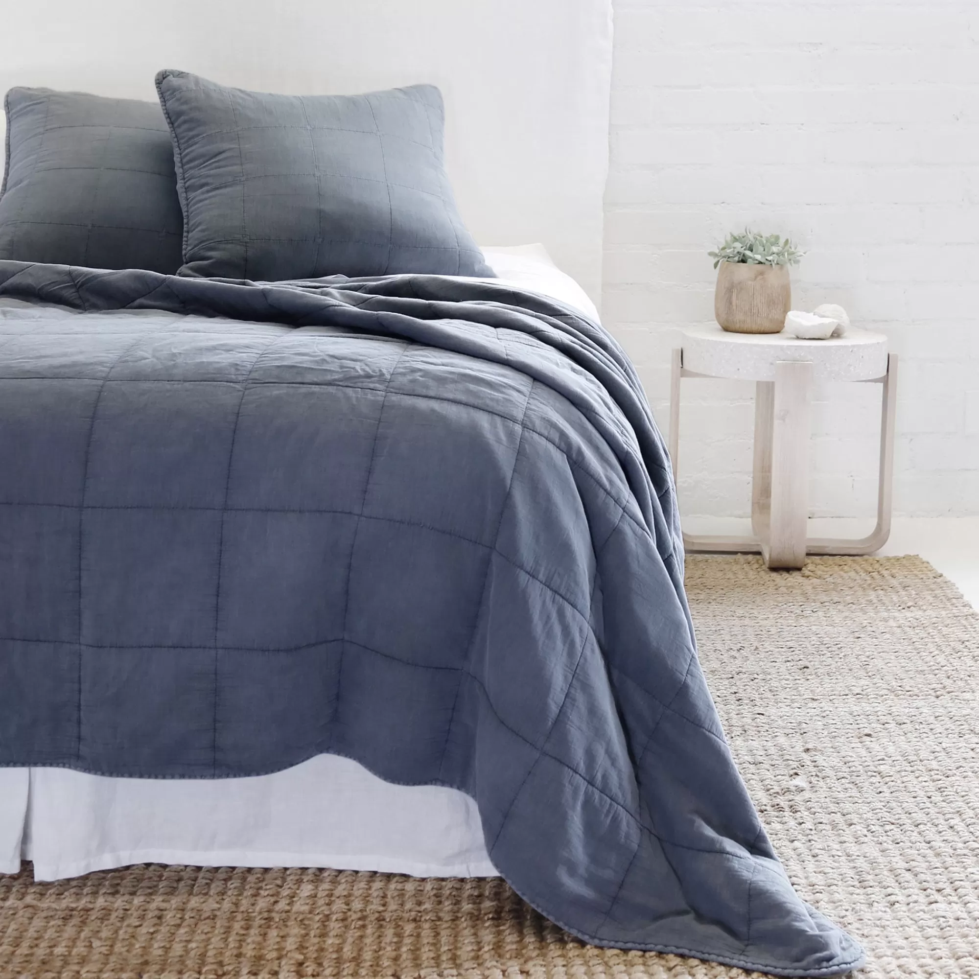 Shop Be Home Antwerp Large Euro Sham, Navy