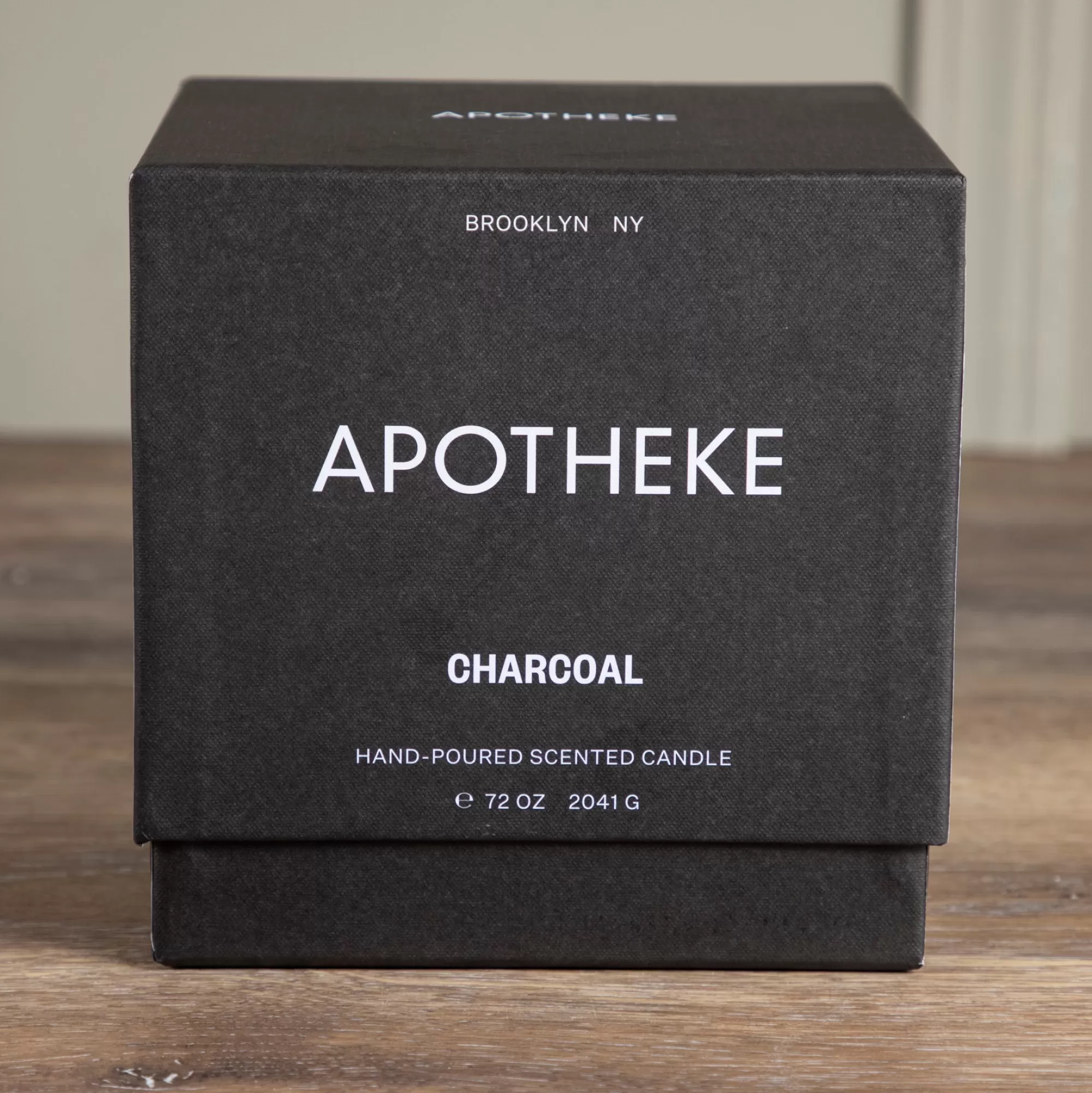 Online Be Home Apotheke Concrete 4-Wick Candle, Charcoal