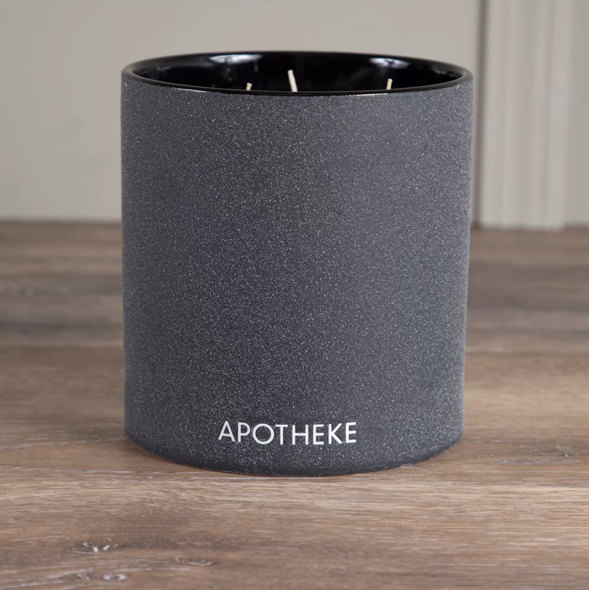 Online Be Home Apotheke Concrete 4-Wick Candle, Charcoal