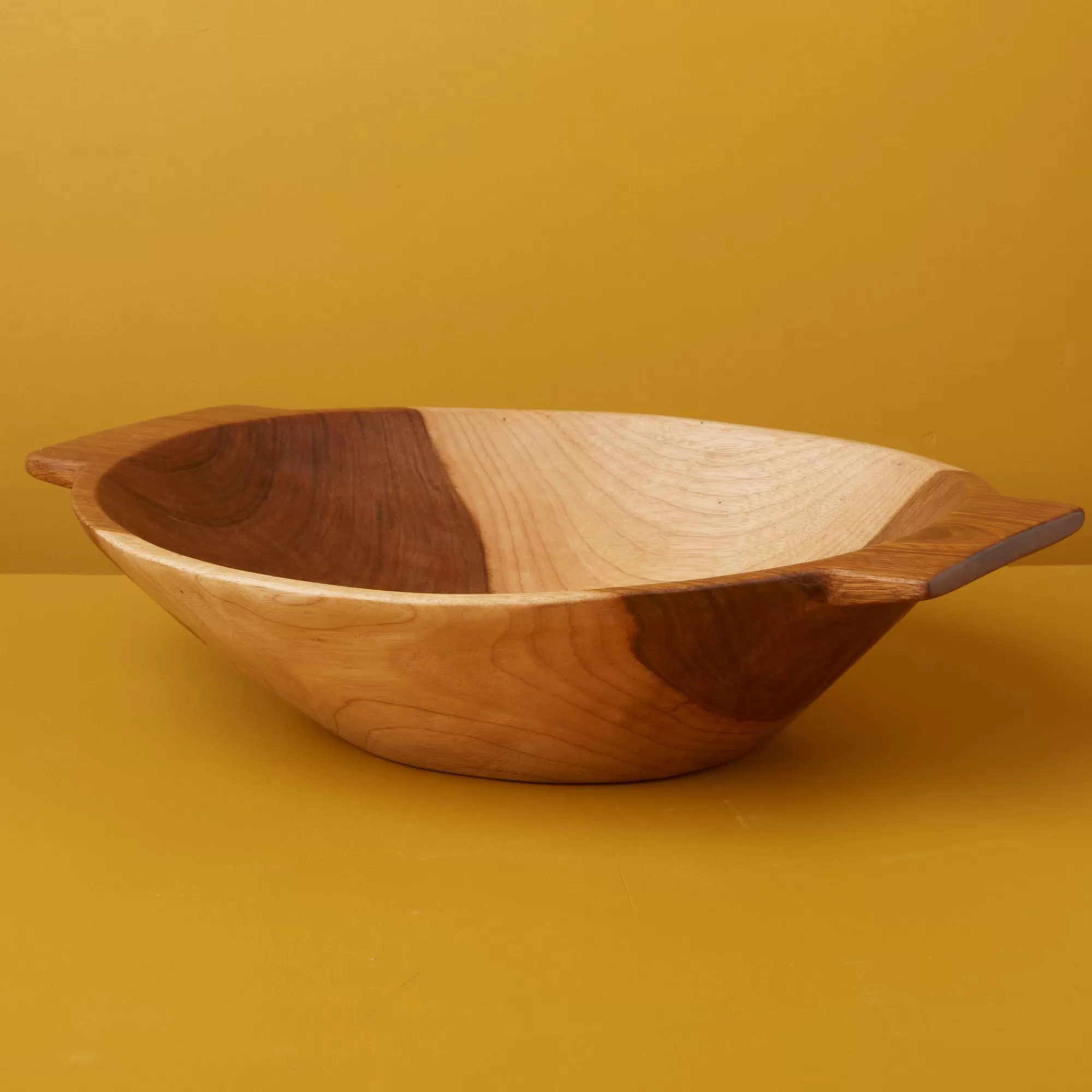 Shop Be Home Azucar Cherry Wood Handled Bowl