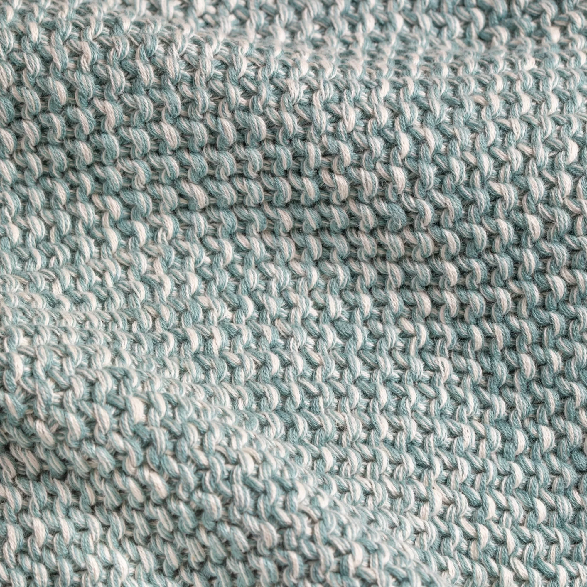 Fashion Be Home Belmont Marled Throw, Summer Blue