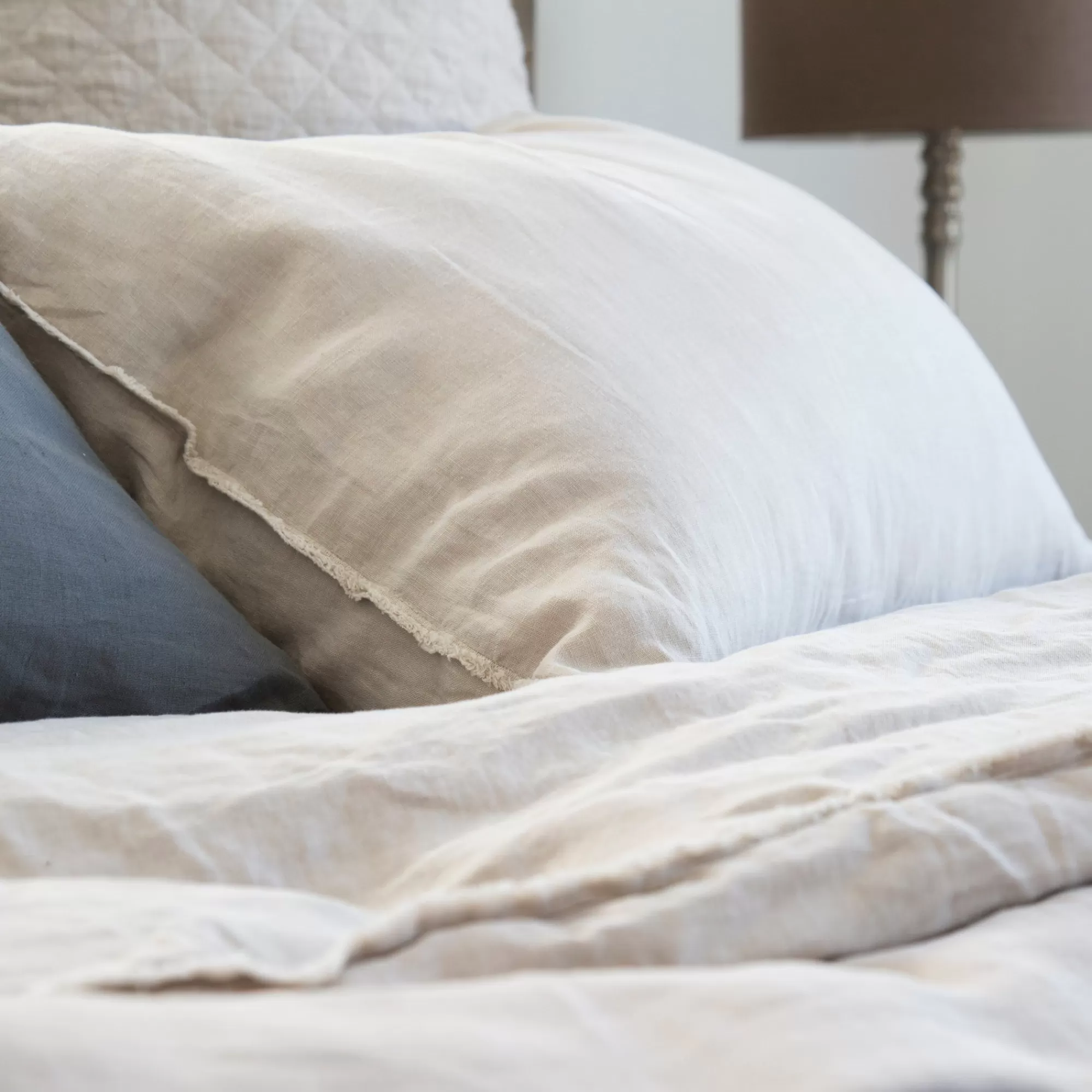 Store Be Home Blair Standard Sham, Taupe