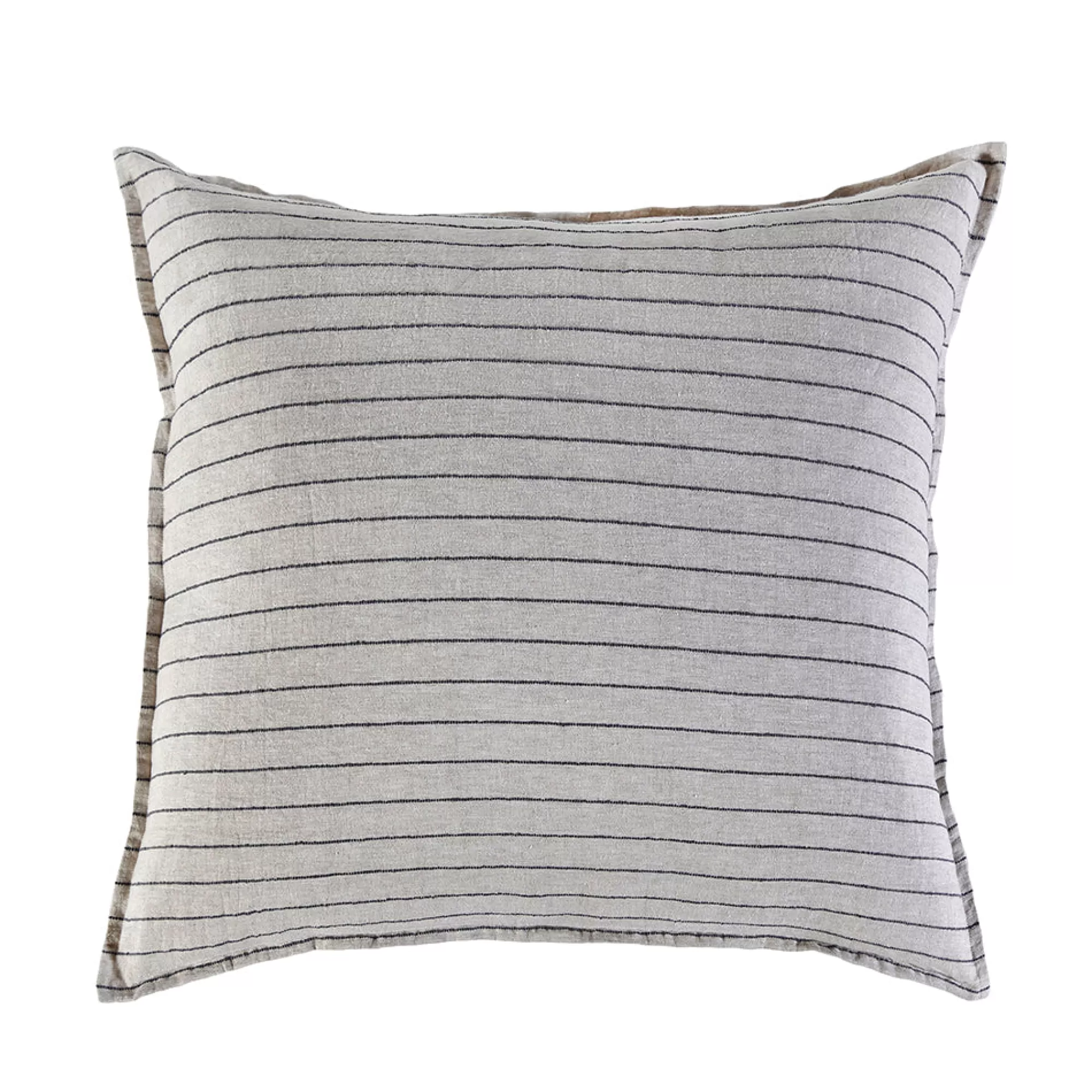Store Be Home Blake Euro Sham, Flax & Midnight
