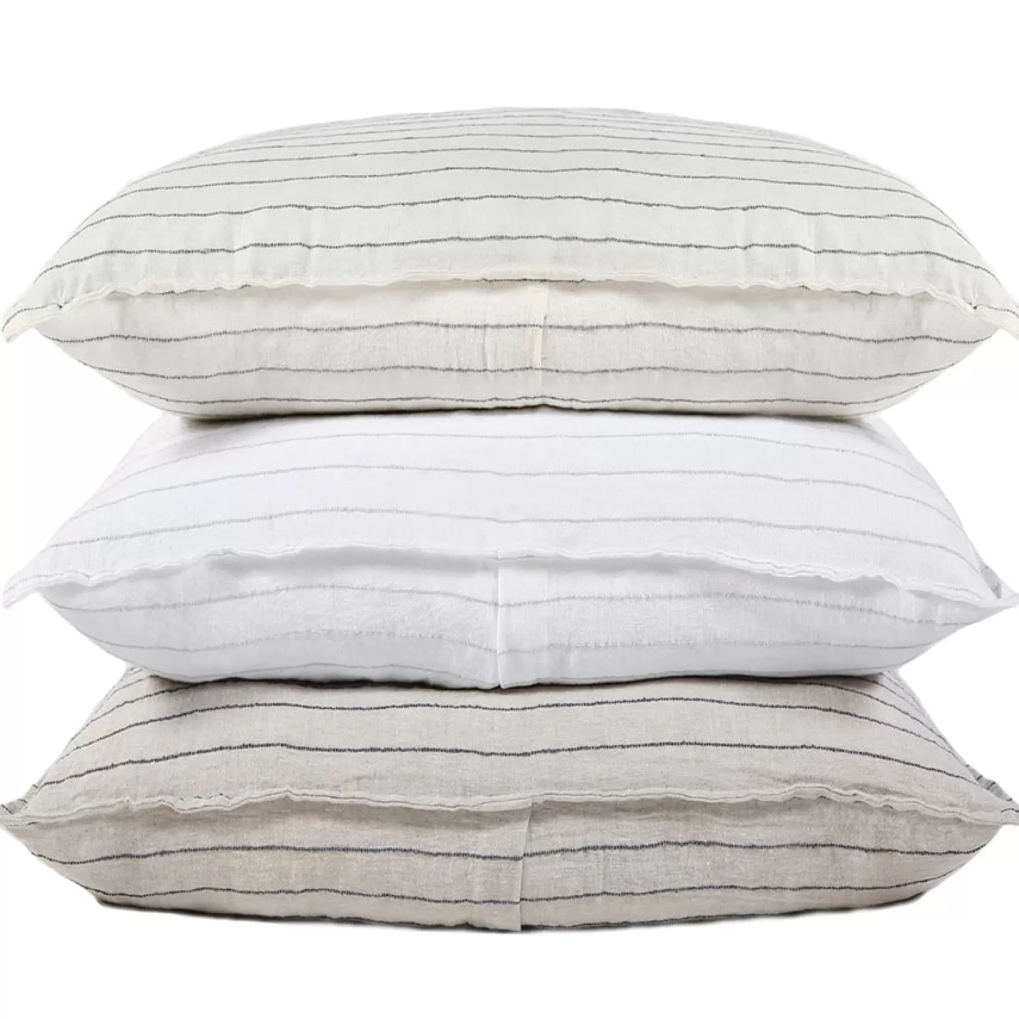 Discount Be Home Blake Standard Sham, Cream & Grey