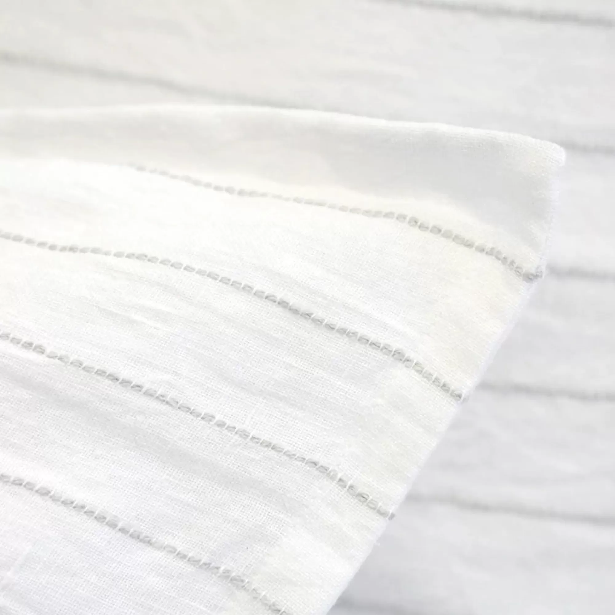 Clearance Be Home Blake Standard Sham, White & Ocean