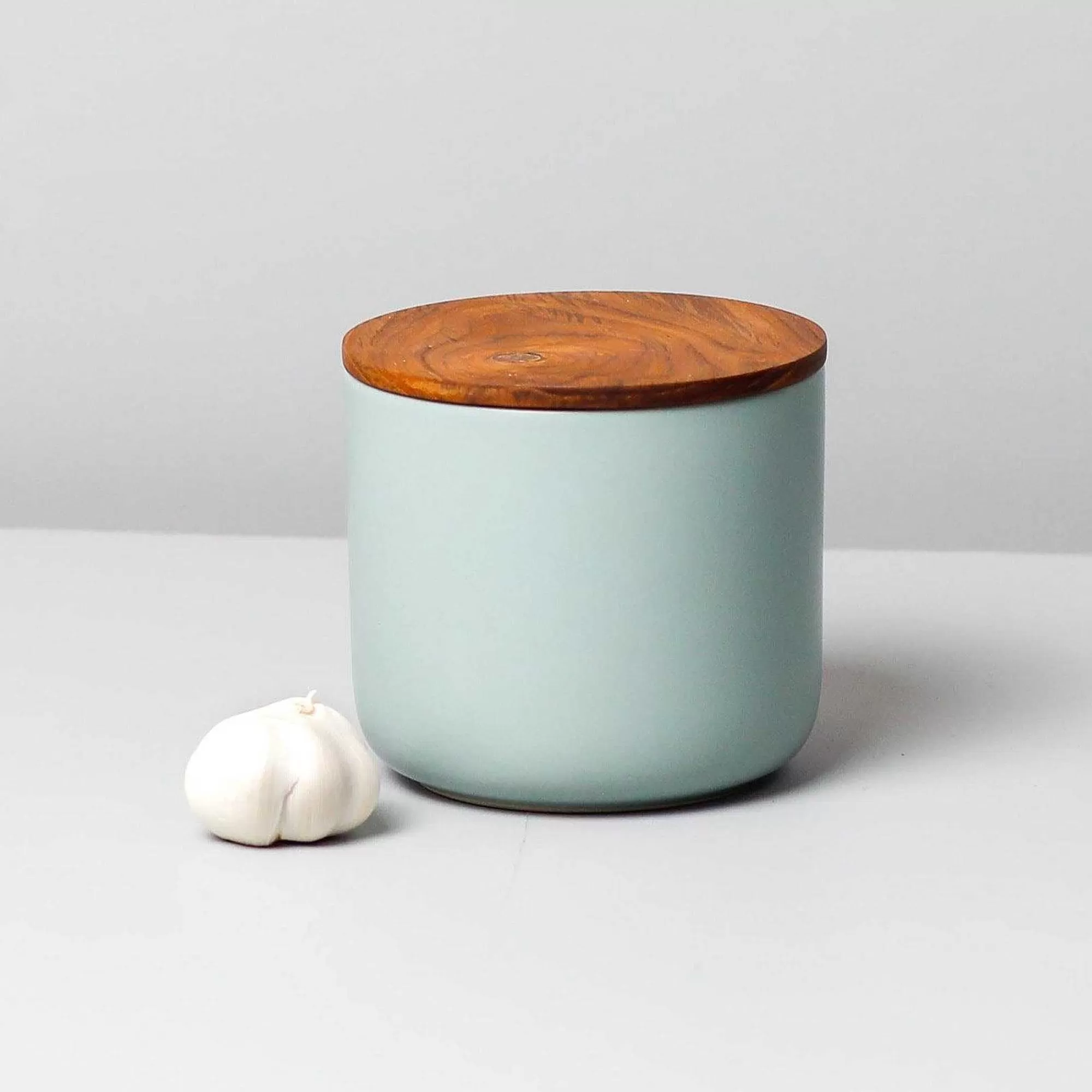 Be Home Canisters<Brampton Stoneware Large Canister, Seaglass