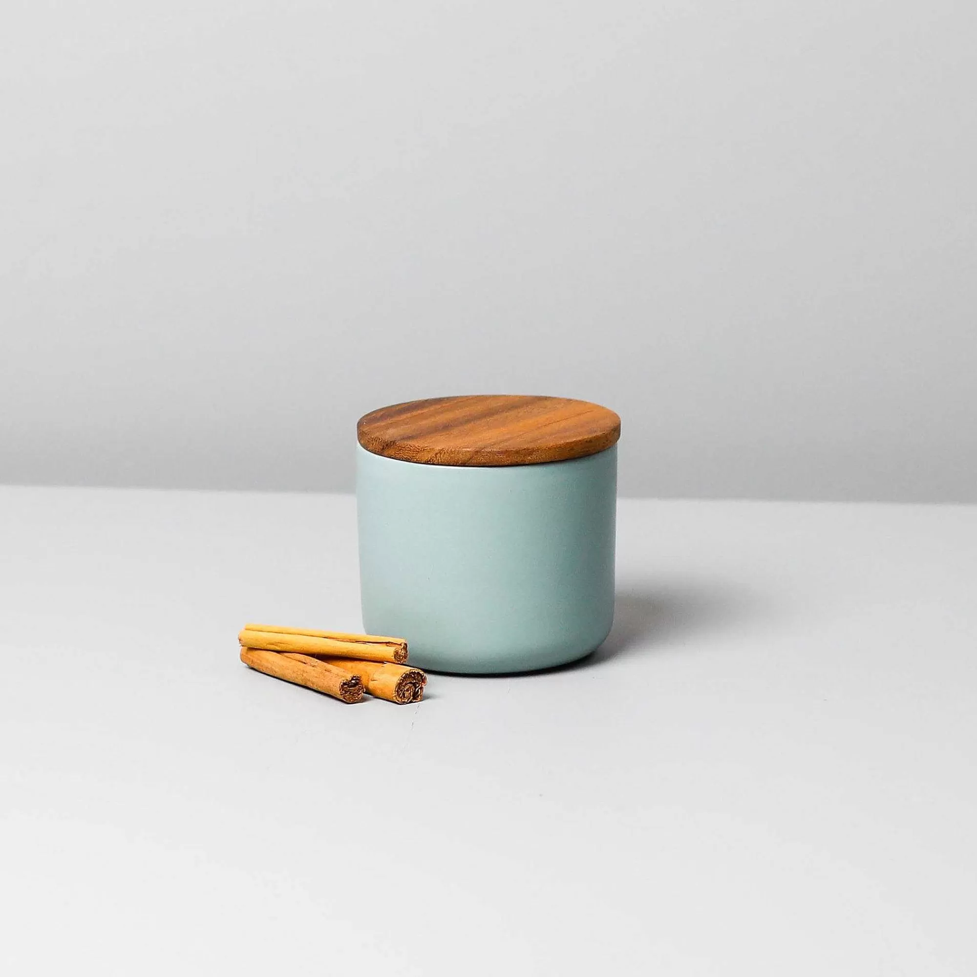 Be Home Canisters<Brampton Stoneware Medium Canister, Seaglass
