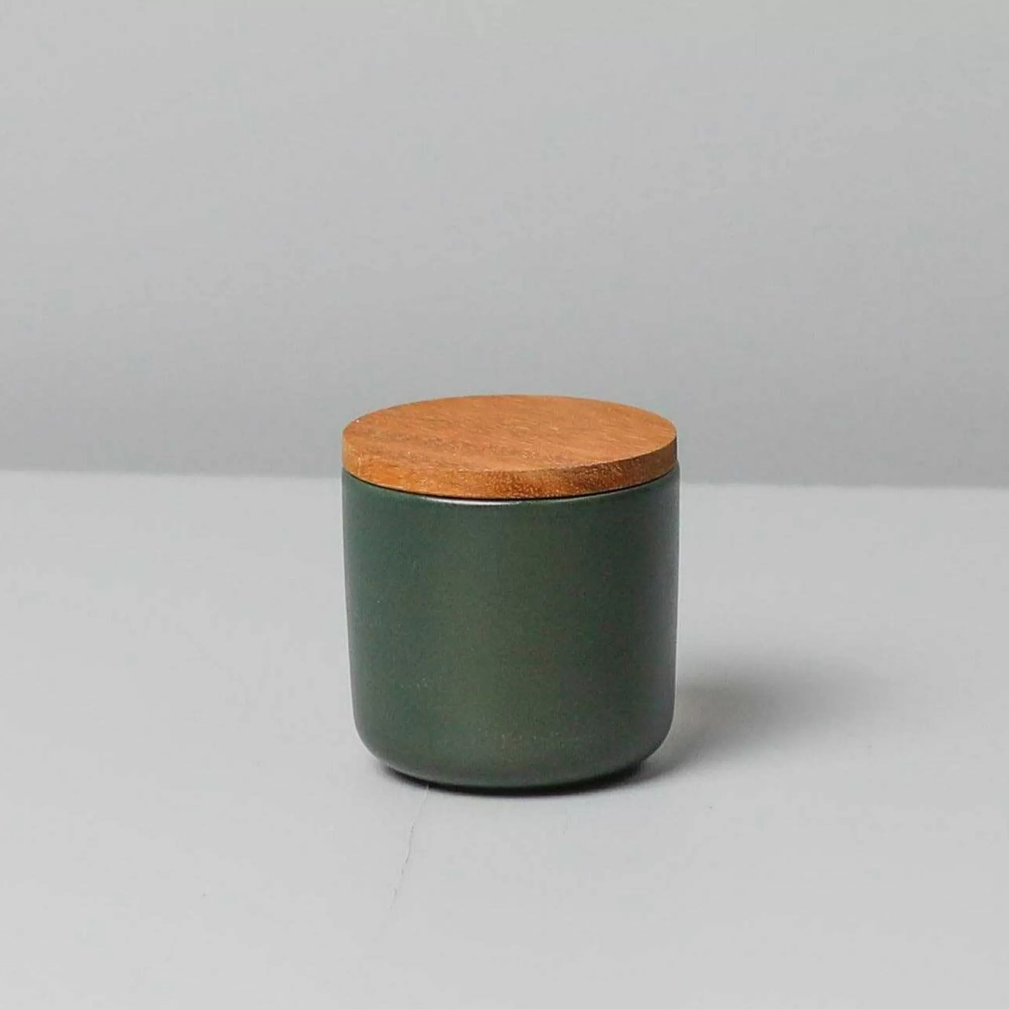 Be Home Canisters<Brampton Stoneware Small Canister, Forest Green