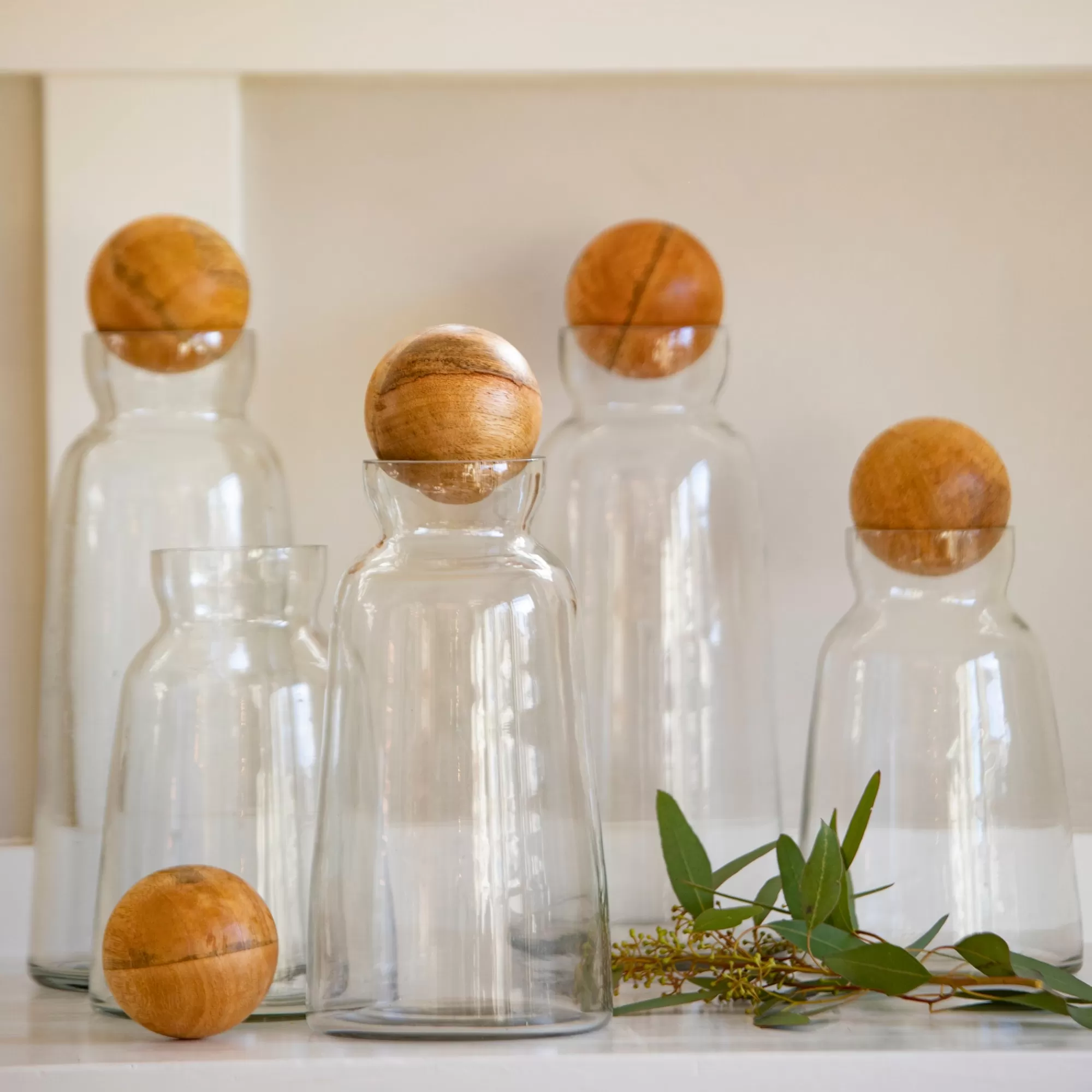 Store Be Home Brisbane Decanter, Short