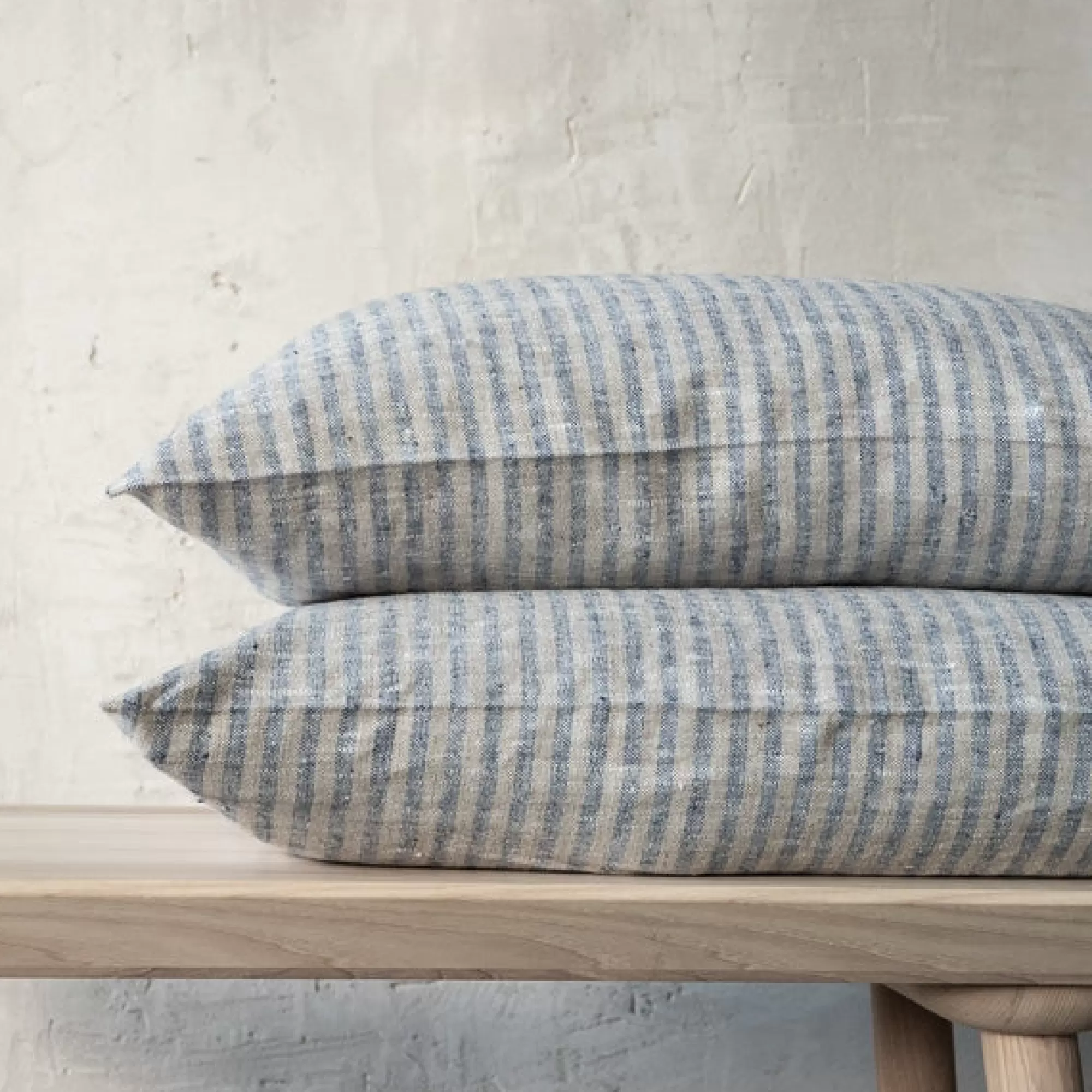 Clearance Be Home Brittany Euro Pillow, Indigo and Natural