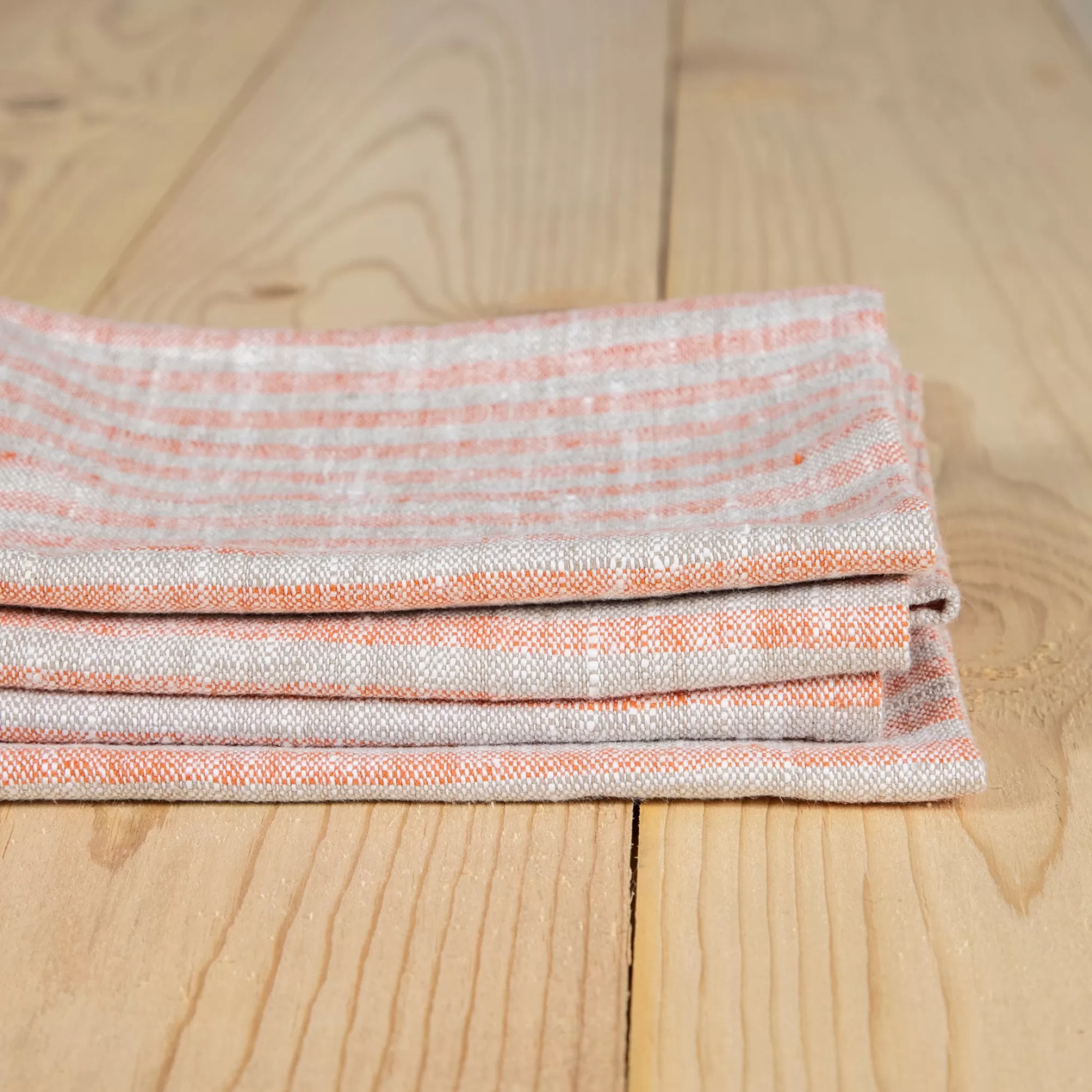 Cheap Be Home Brittany Napkin, Brick and Natural, Set of 4