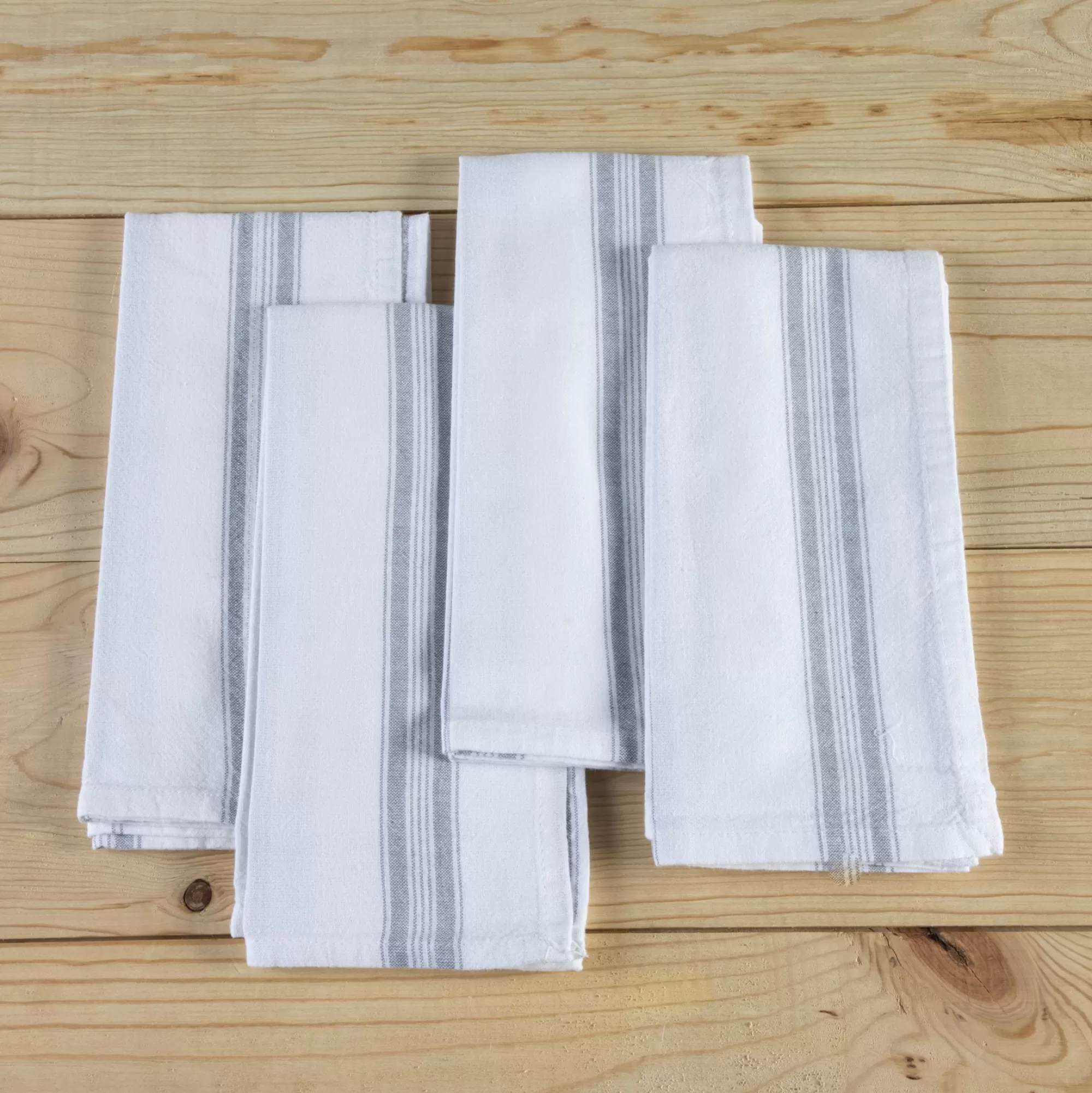 Store Be Home Cambria Napkins, Set of 4, Grey