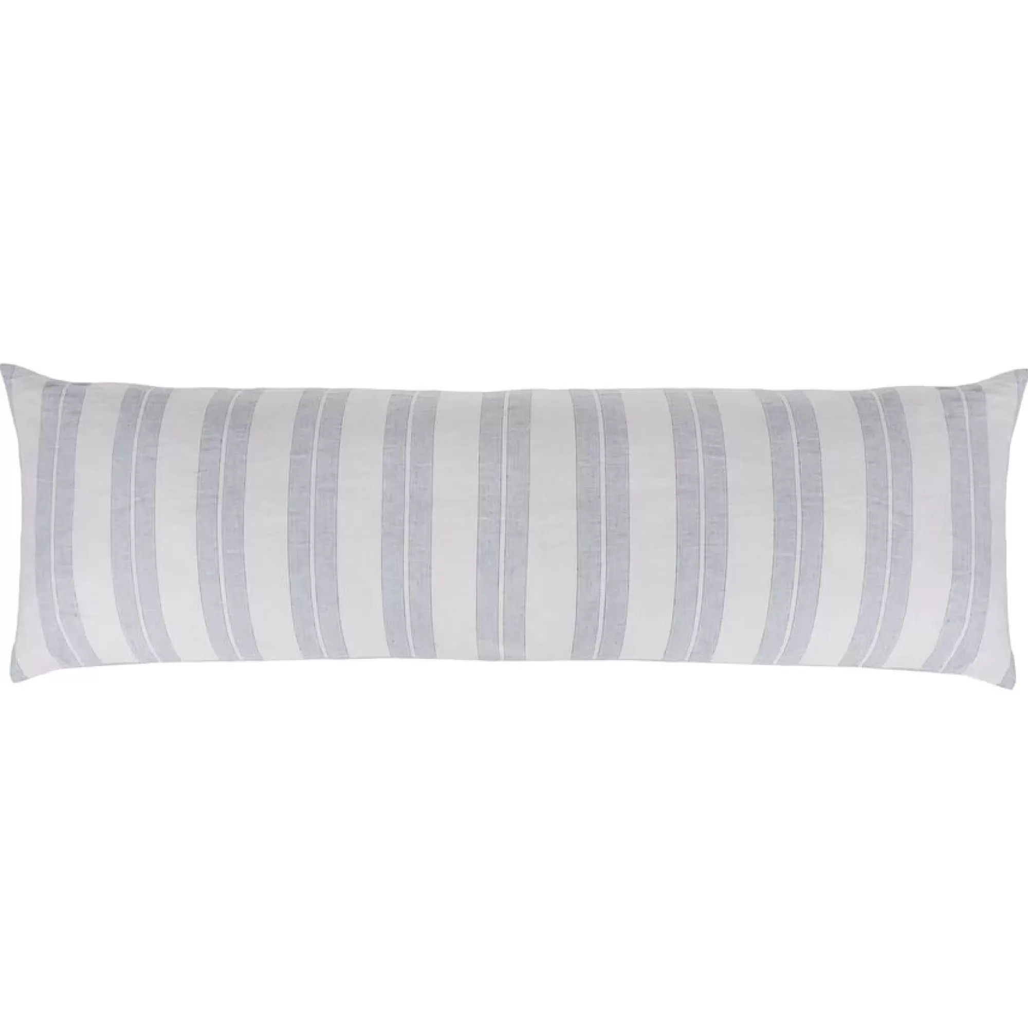 Store Be Home Carter Body Pillow, Ivory & Denim