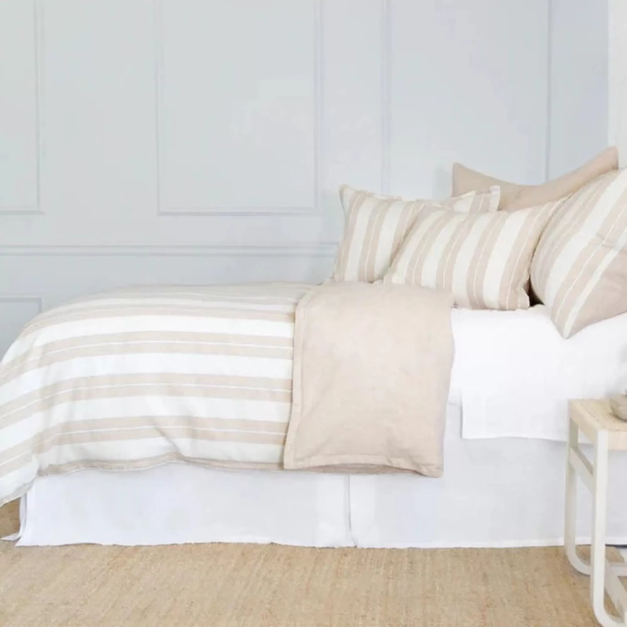 Shop Be Home Carter Queen Duvet Cover, Ivory & Amber