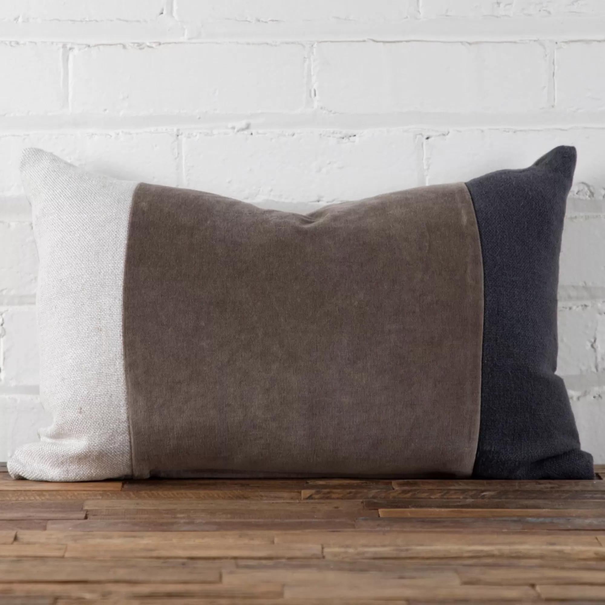 Fashion Be Home Celine Lumbar Pillow, Smokey Quartz