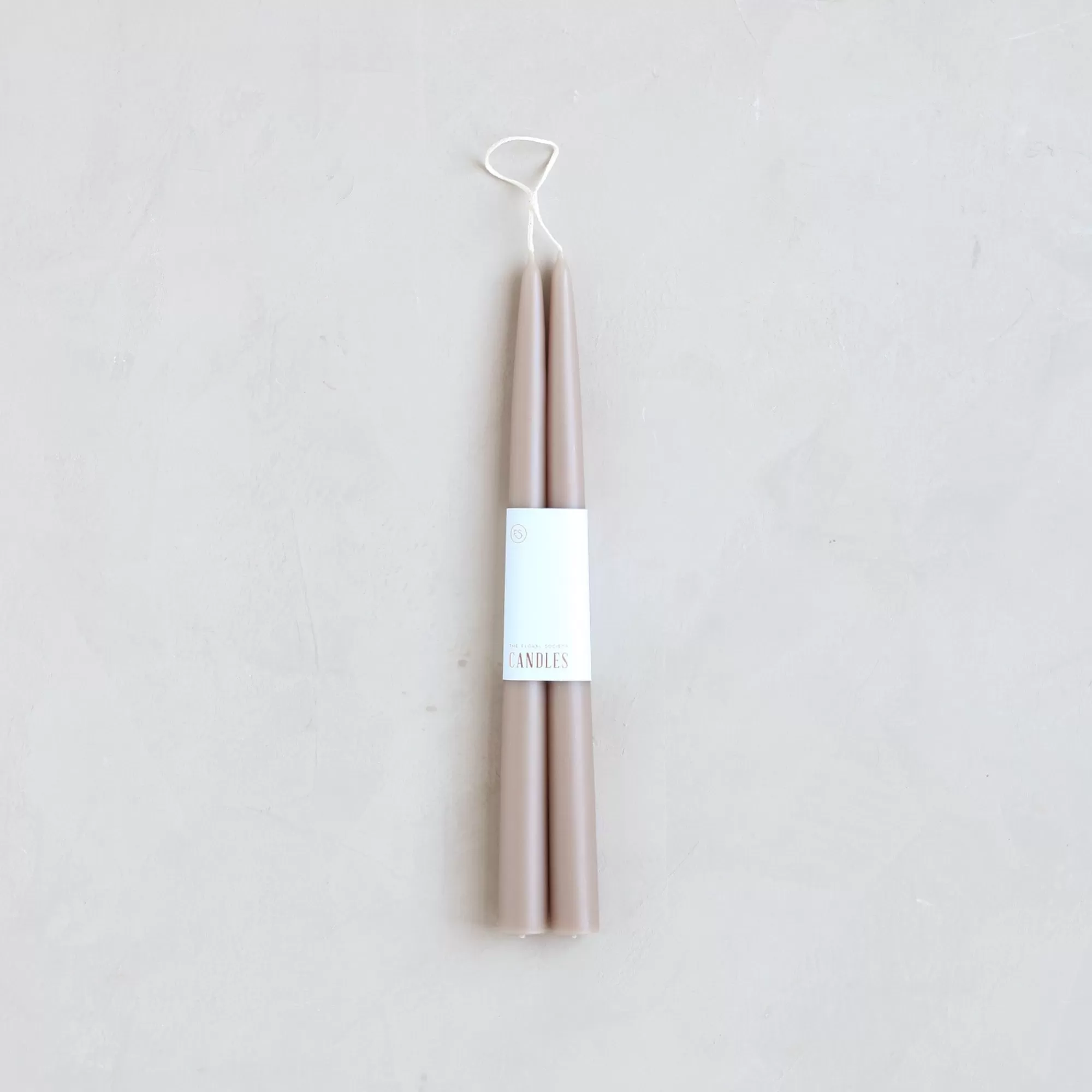 Online Be Home Classic Taper Candle, Set of 2, Greige
