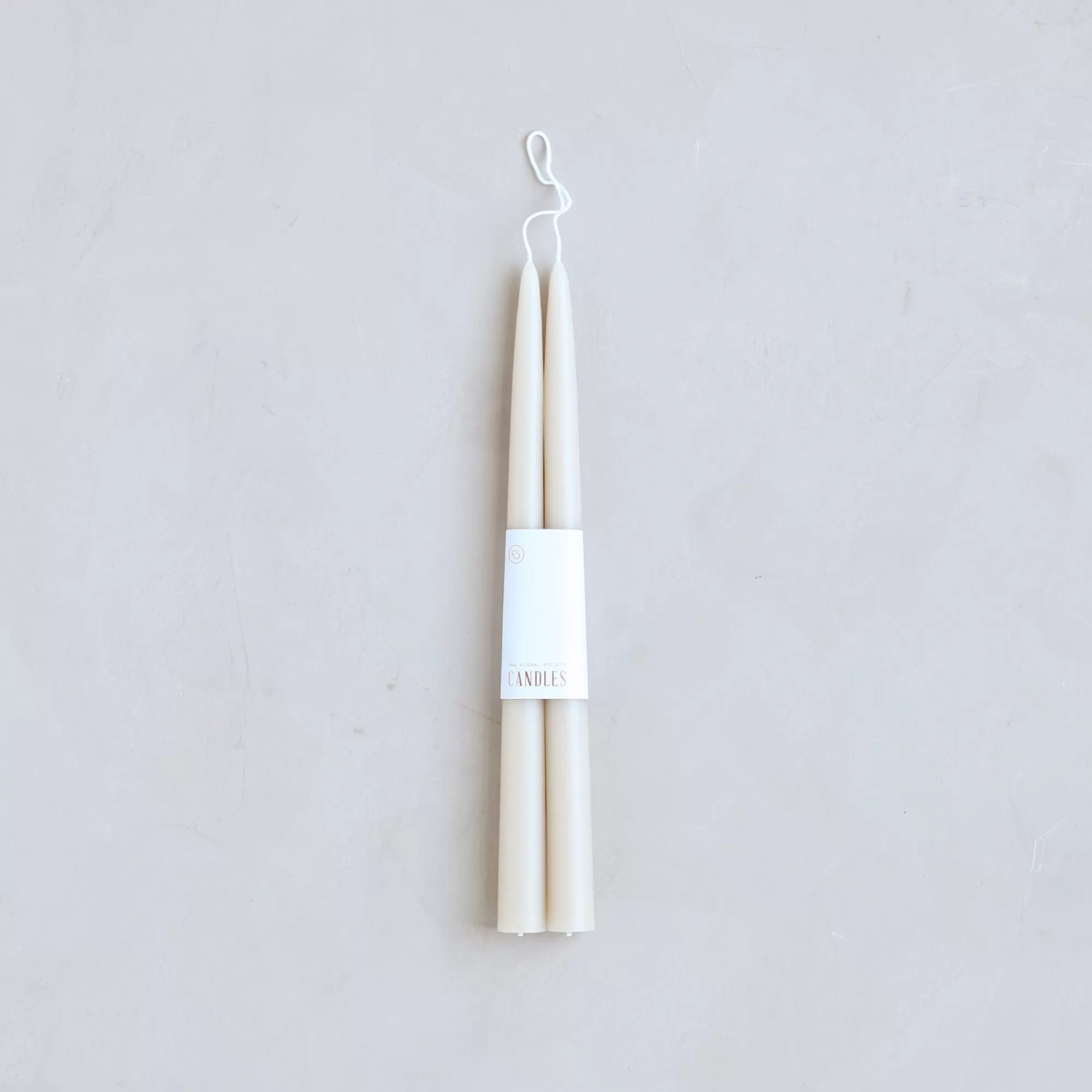 Shop Be Home Classic Taper Candle, Set of 2, Parchment