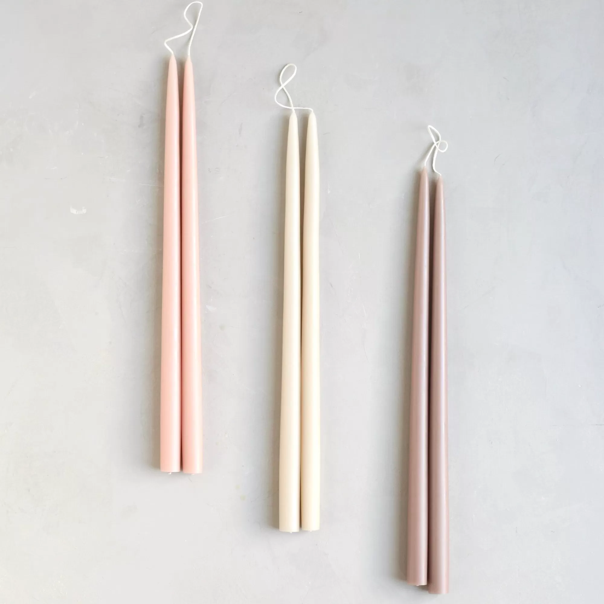 Shop Be Home Classic Taper Candle, Set of 2, Petal