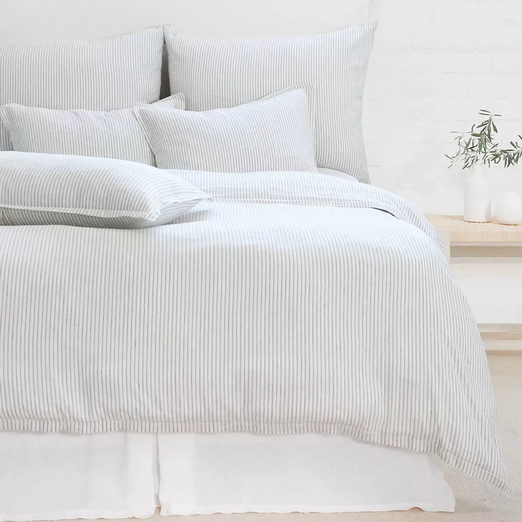 Cheap Be Home Connor Body Pillow, Ivory & Indigo