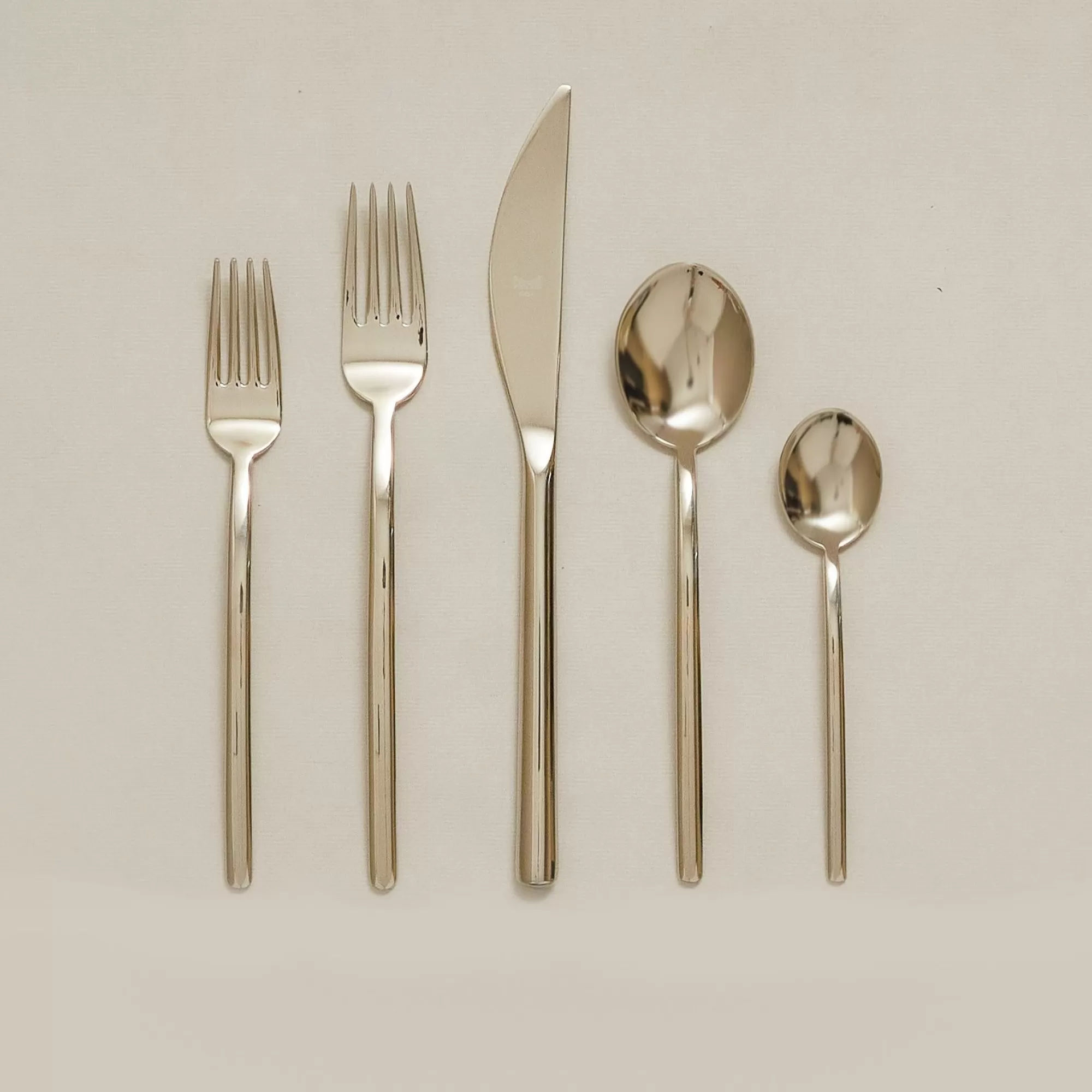 New Be Home Due Champagne Flatware Set