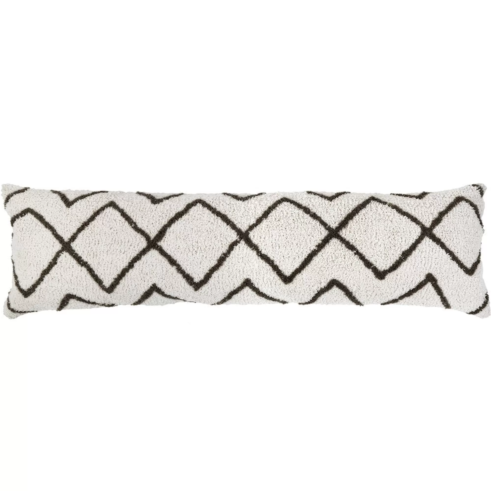 Store Be Home Dune Body Pillow, Ivory & Charcoal