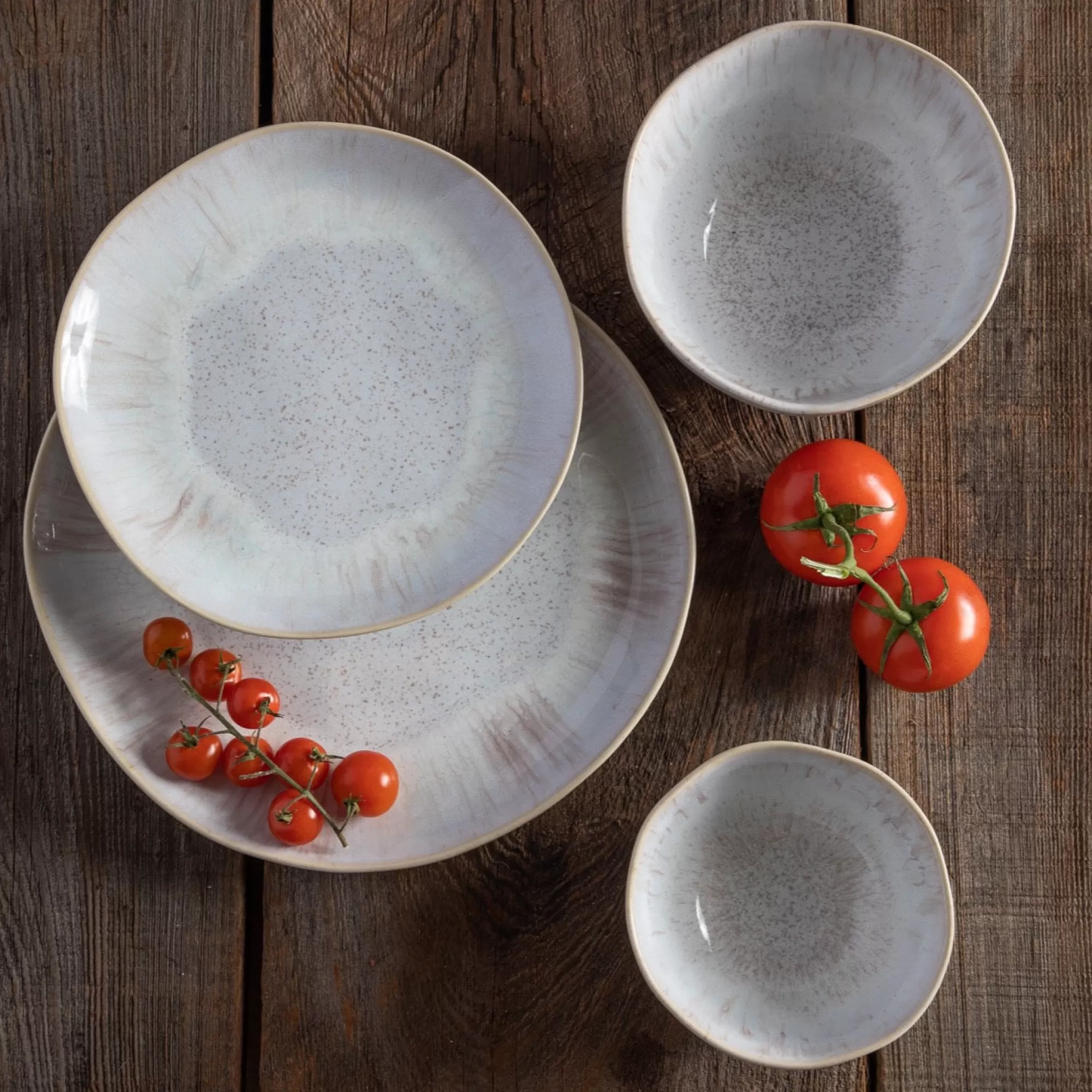 Shop Be Home Eivissa Reactive Glaze Dinner Plate, Set of 6