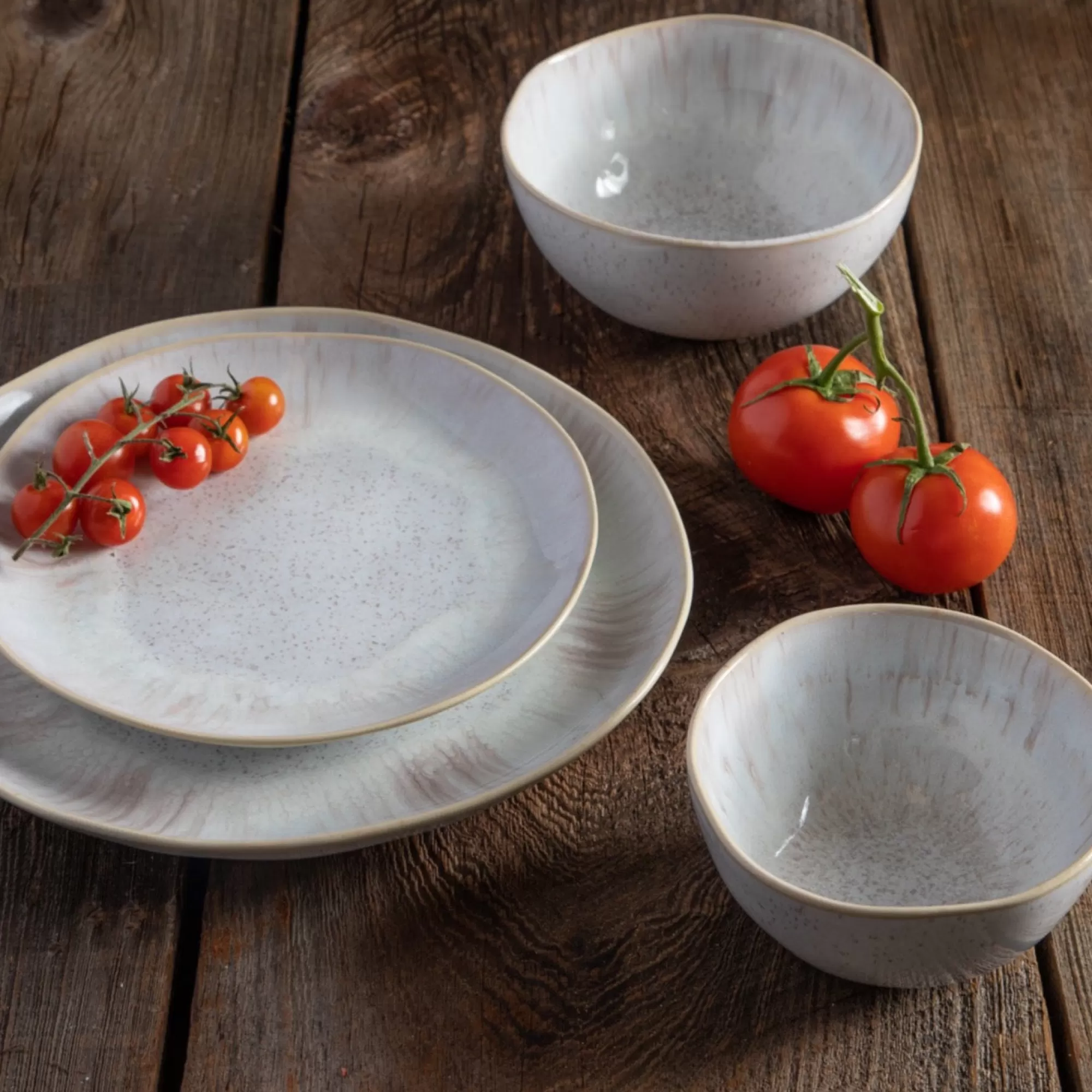 Shop Be Home Eivissa Reactive Glaze Dinner Plate, Set of 6