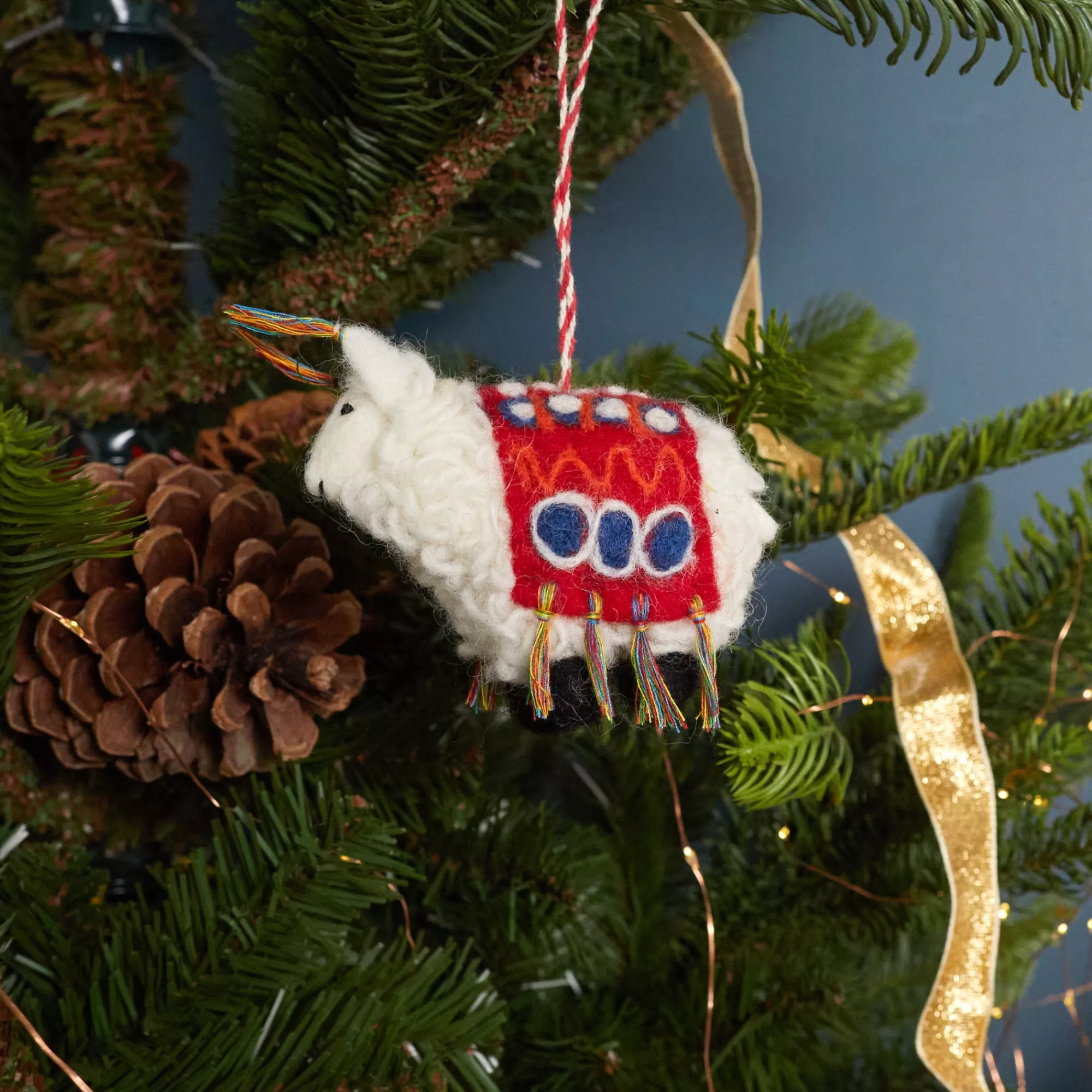 New Be Home Farm Friends Sheep Ornament
