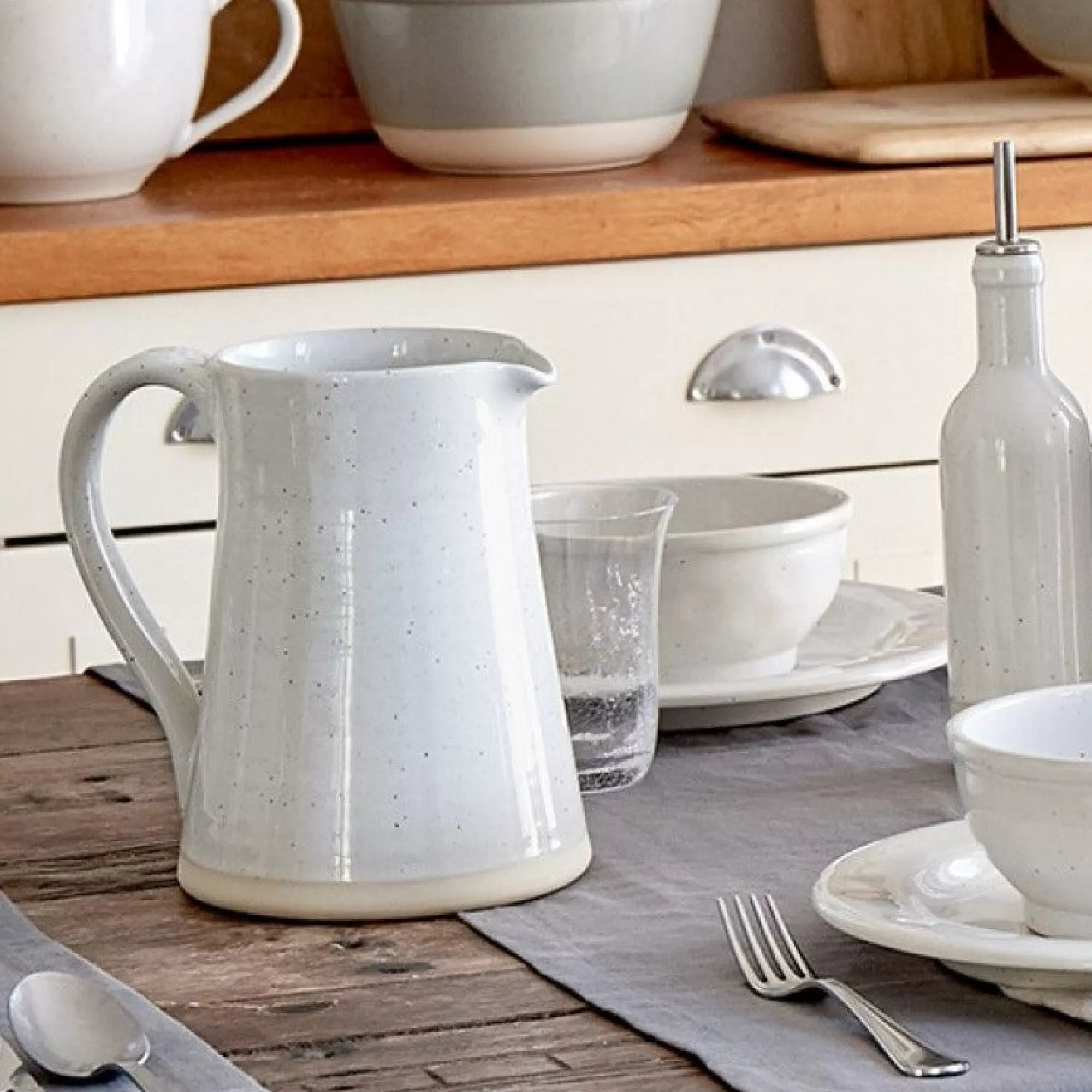 Discount Be Home Fattoria Pitcher, White