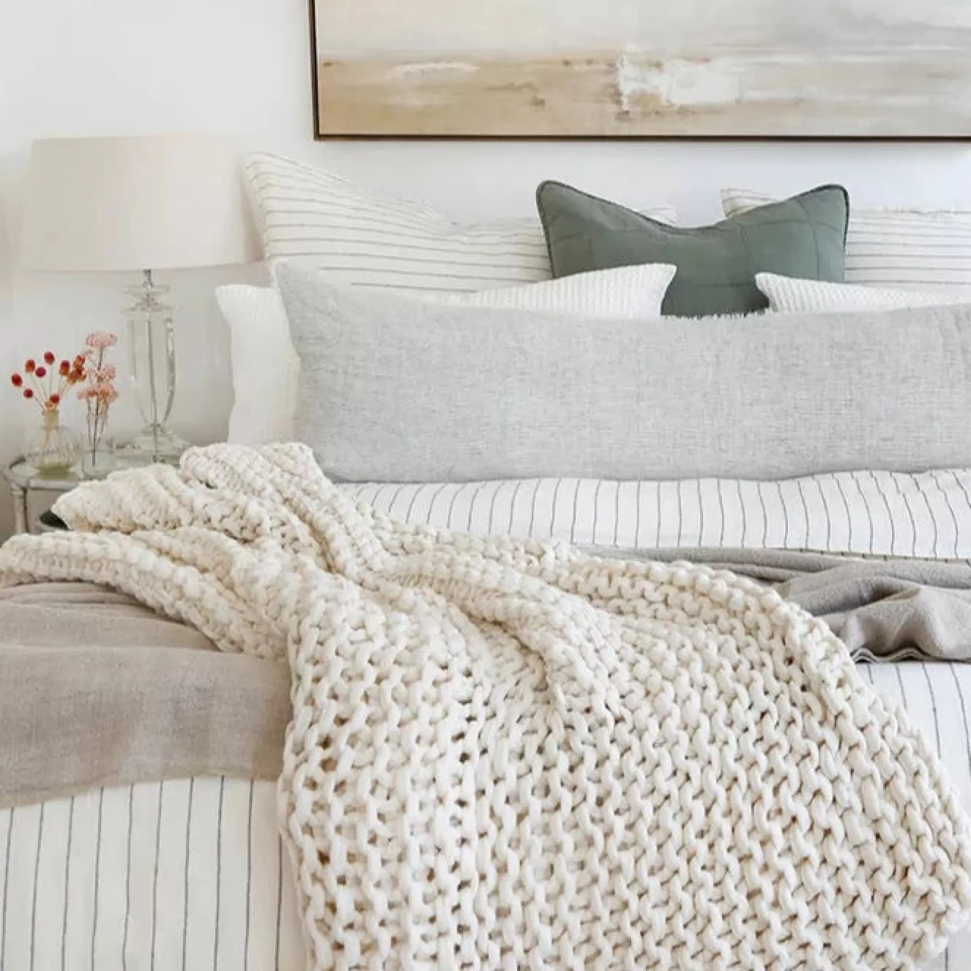 Best Sale Be Home Finn Throw, Antique White