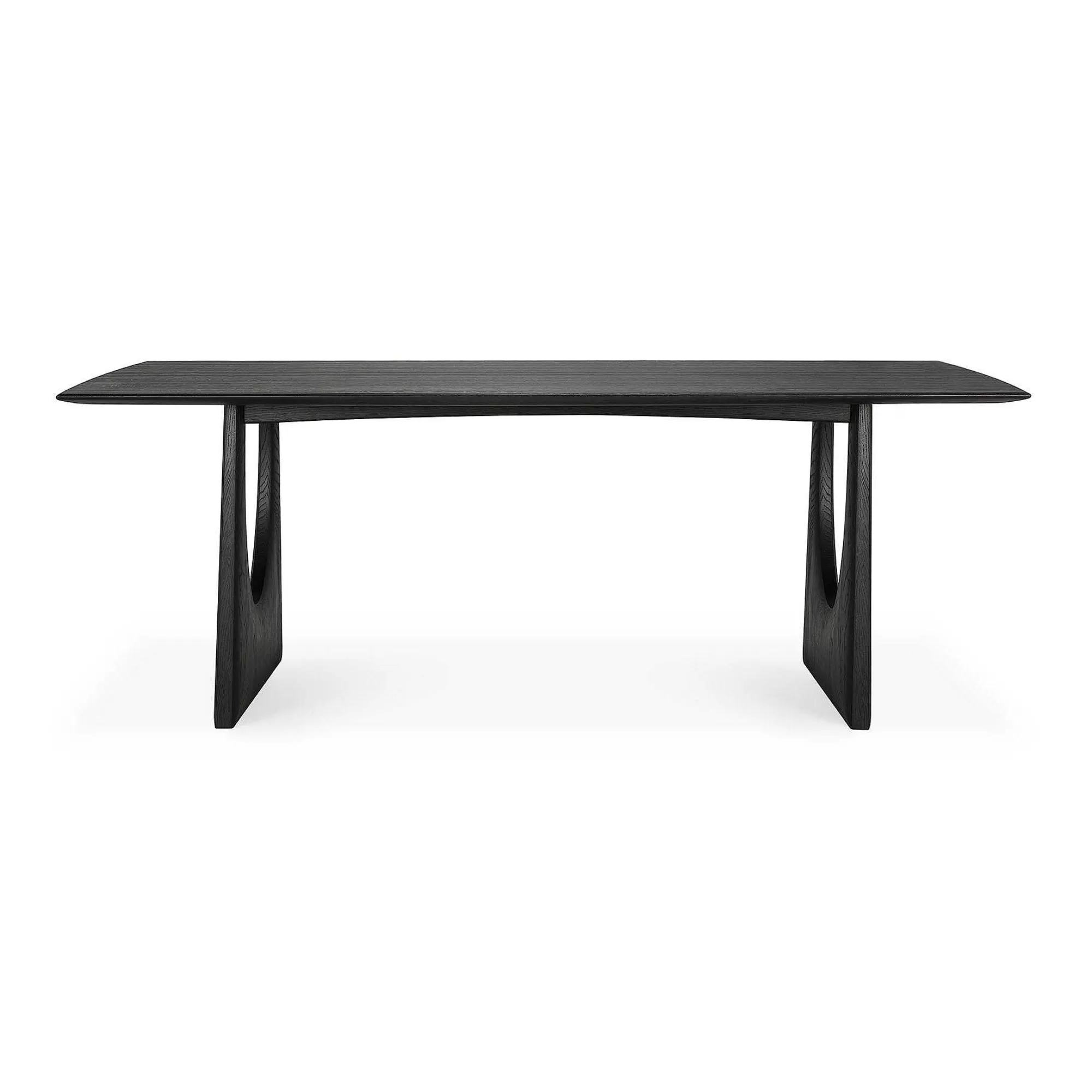 Be Home Dining Tables<Geometric Black Oak Dining Table, 98"