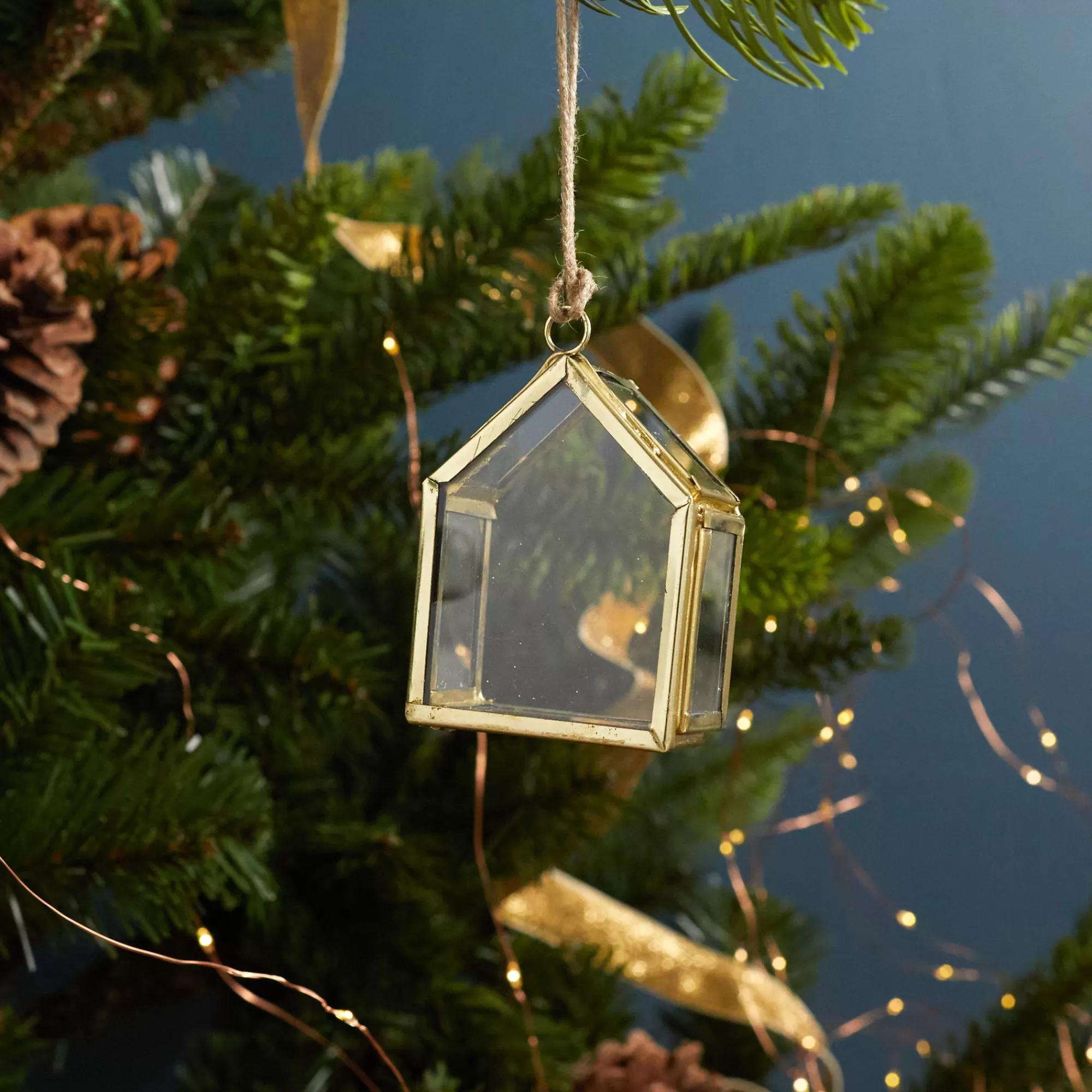 Shop Be Home Glass House Ornament, Extra Small