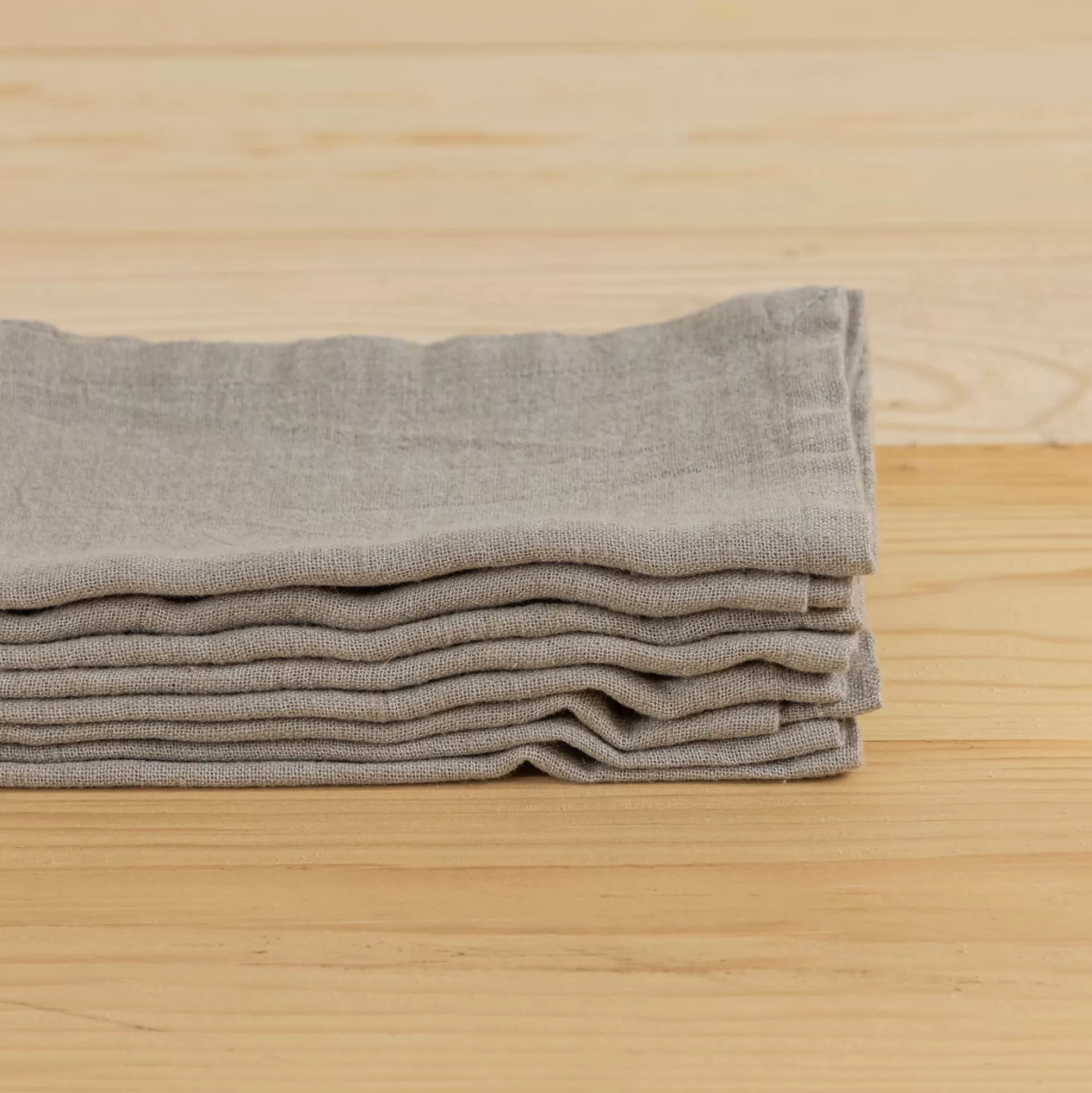 Shop Be Home Glenn Napkins, Set of 4, Grey