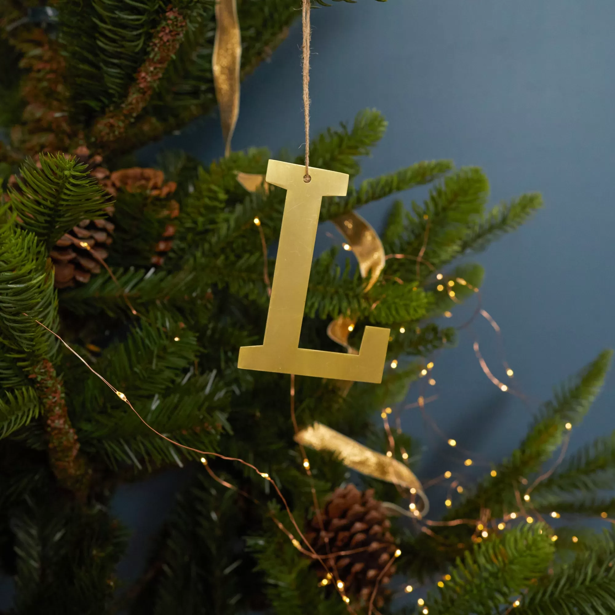 Outlet Be Home Gold Letter Ornament, L