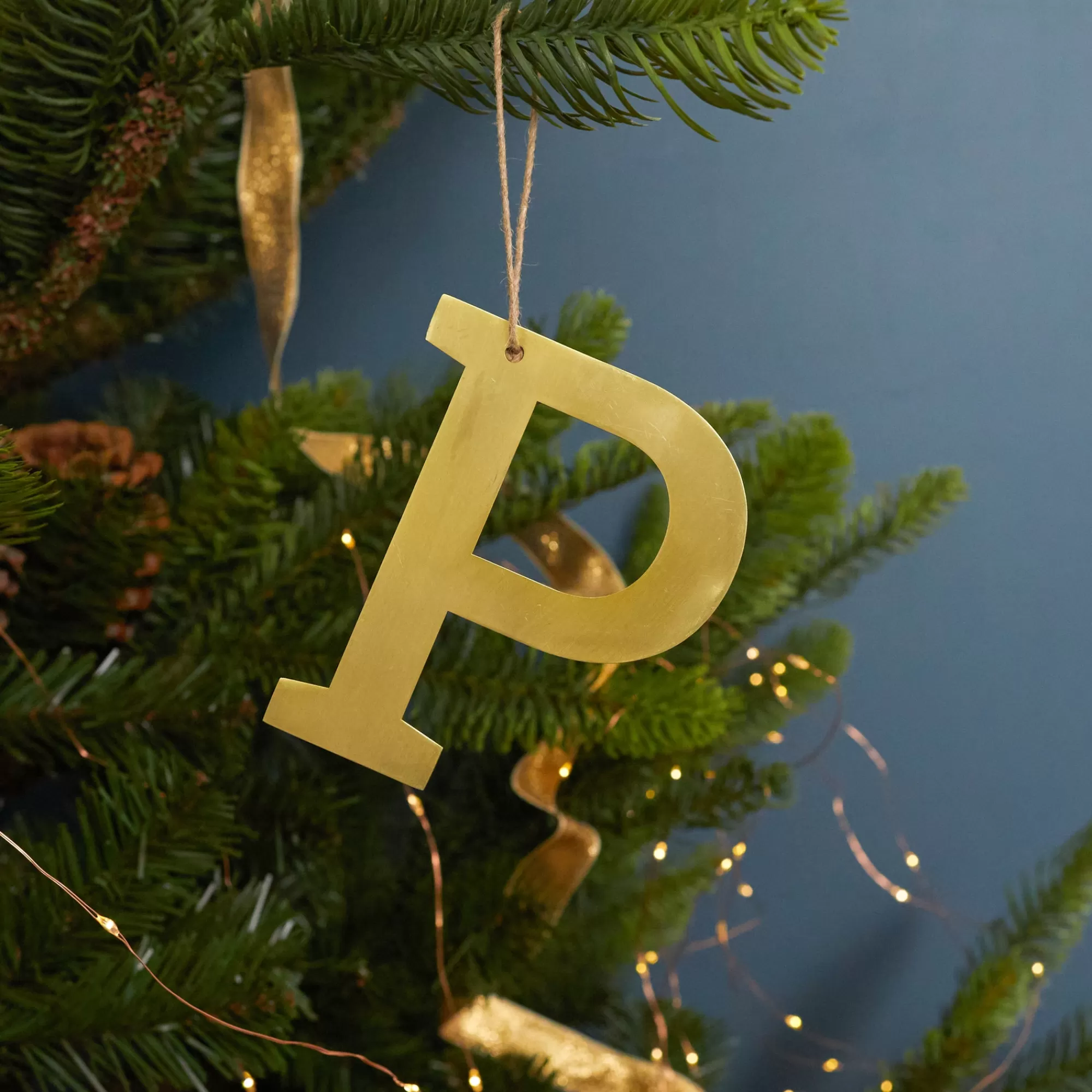 Outlet Be Home Gold Letter Ornament, P