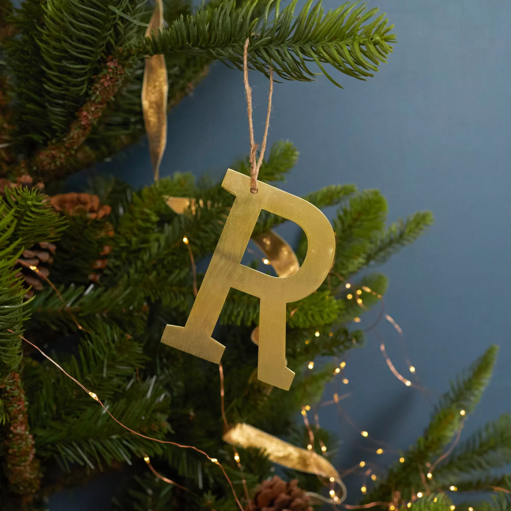 Discount Be Home Gold Letter Ornament, R