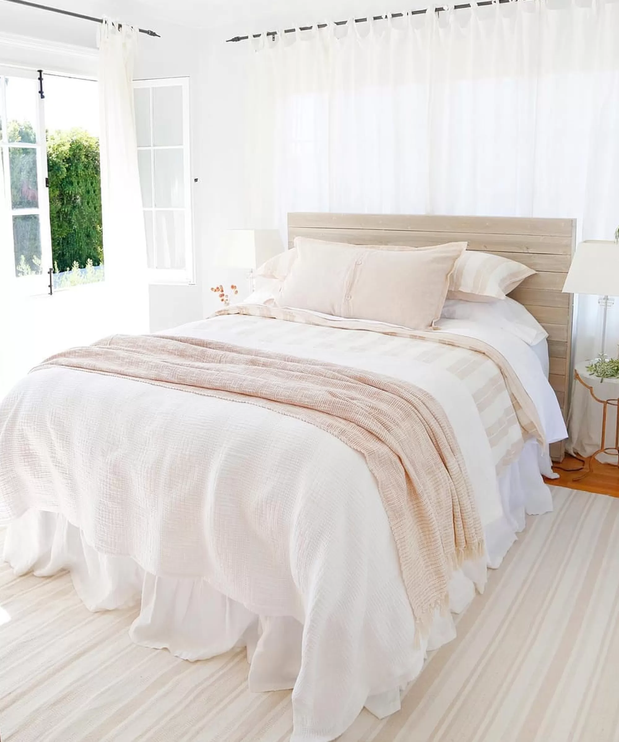 Outlet Be Home Isla Handwoven Oversized Throw, Amber