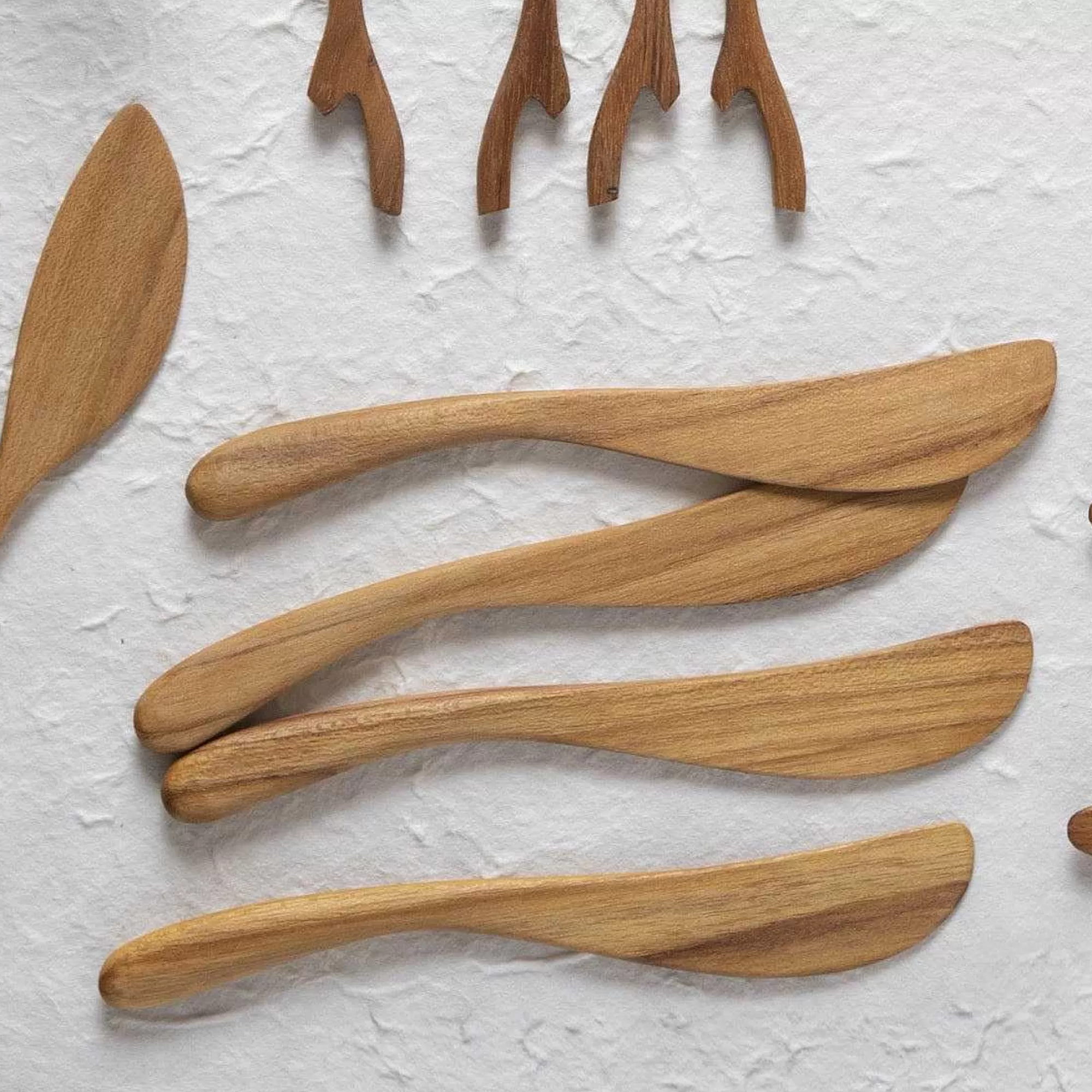 Be Home Cheese Knives & Spreaders<Iviss Teak Spreaders, Set of 4
