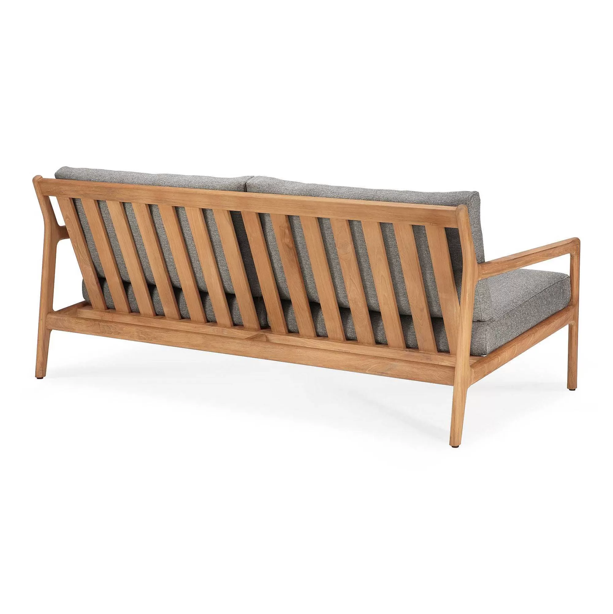 Be Home Outdoor Lounge Furniture<Jack Solid Teak Outdoor 2 Seater Sofa, Mocha Fabric