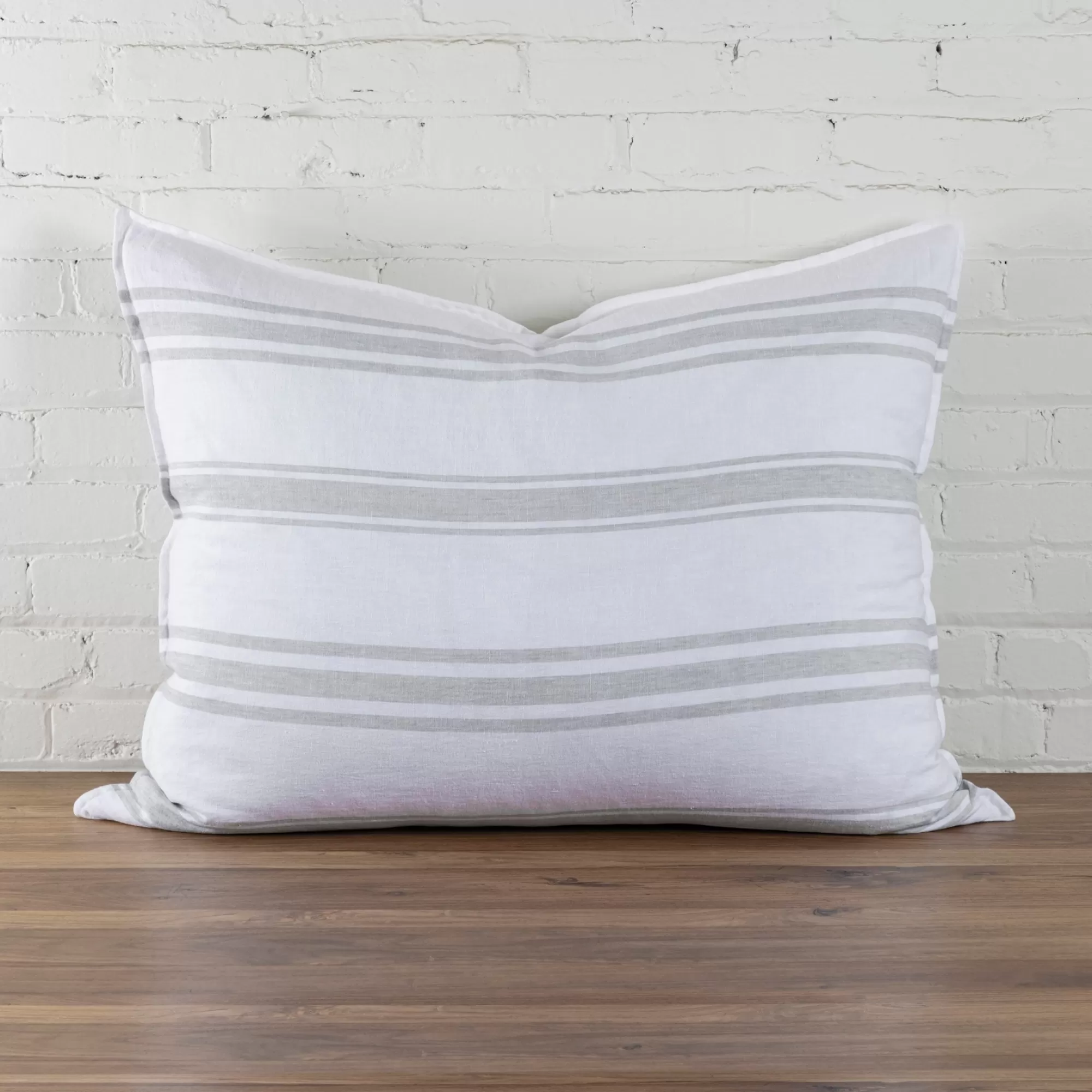 Flash Sale Be Home Jackson Big Pillow, White & Ocean