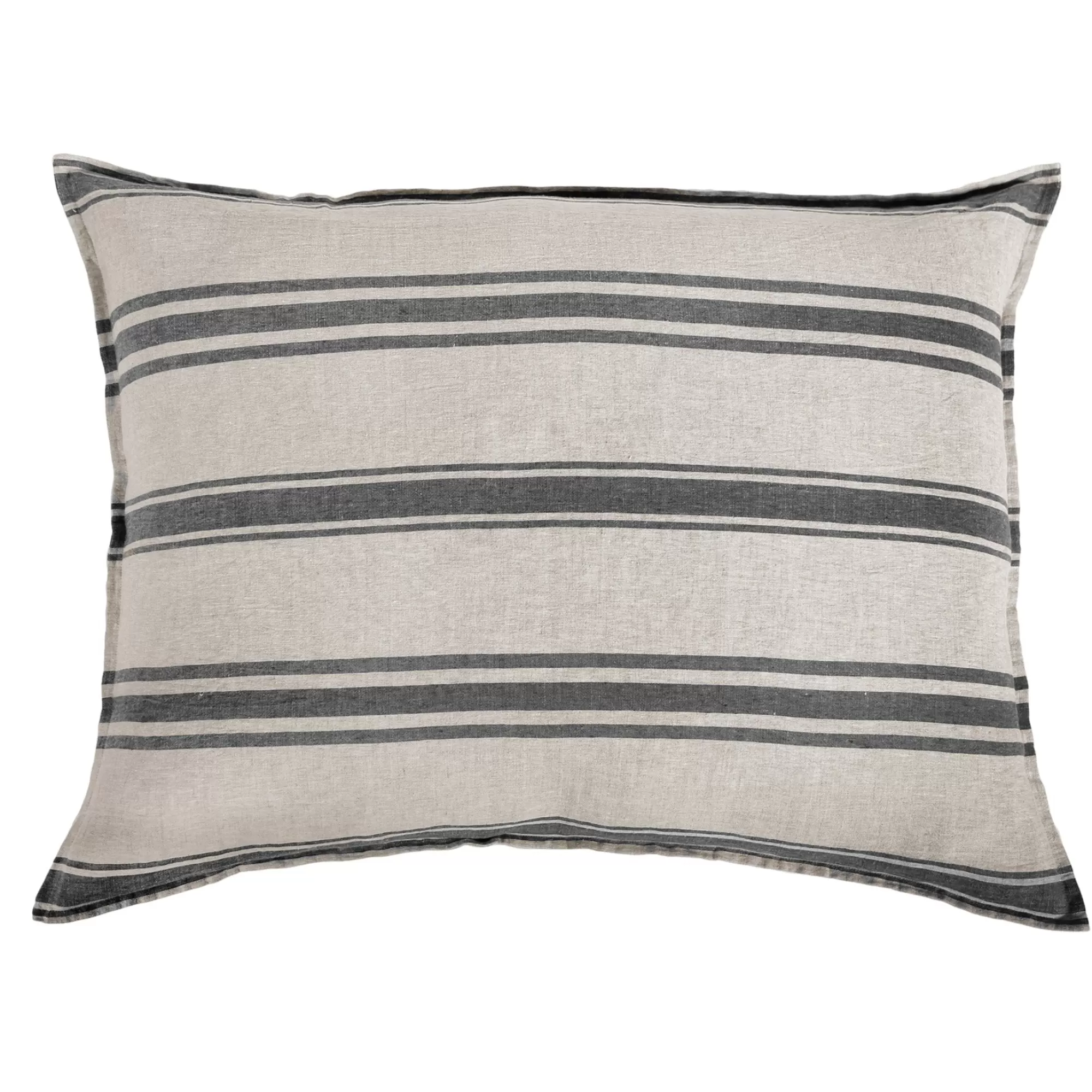 Fashion Be Home Jackson King Sham, Flax & Midnight