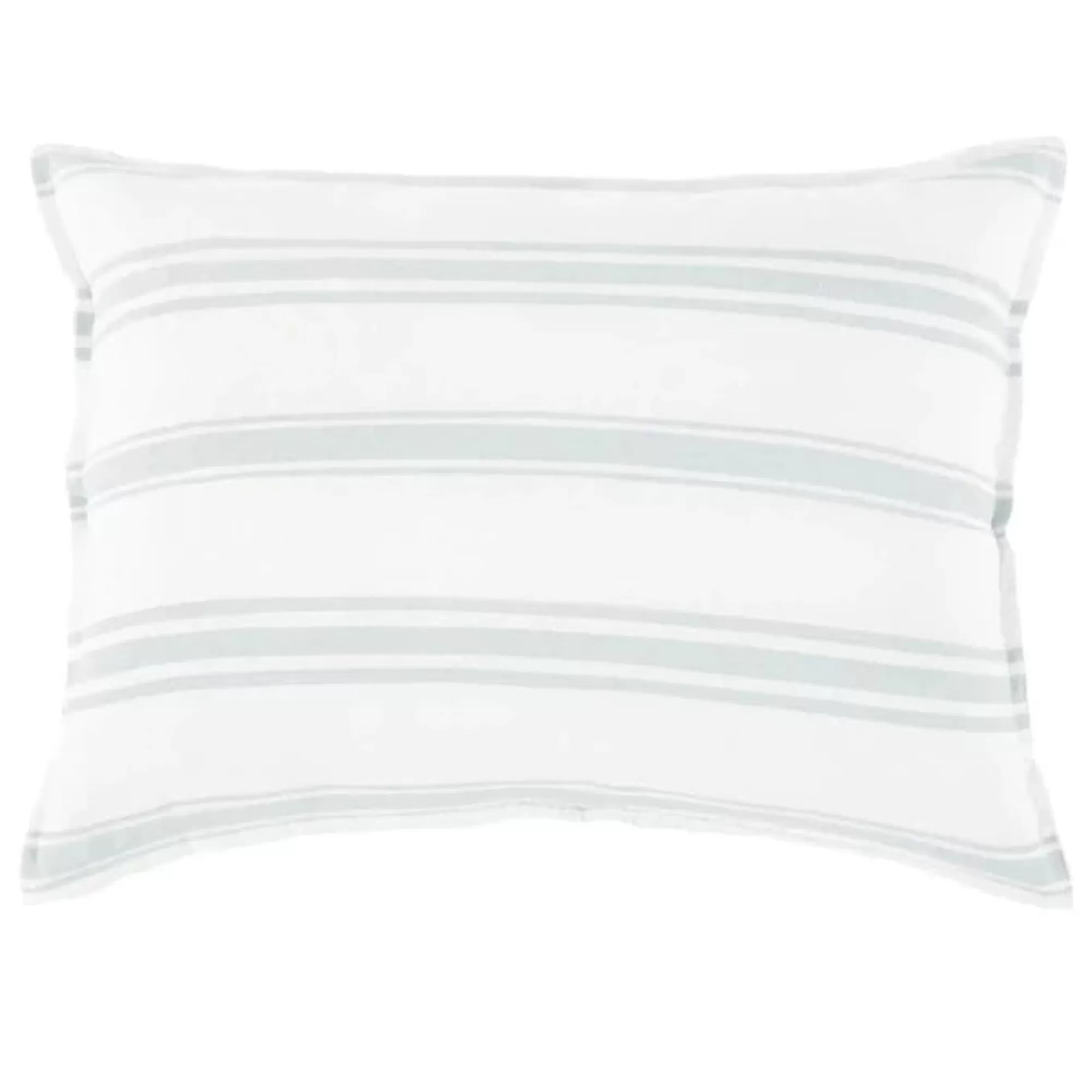 Sale Be Home Jackson King Sham, White & Ocean