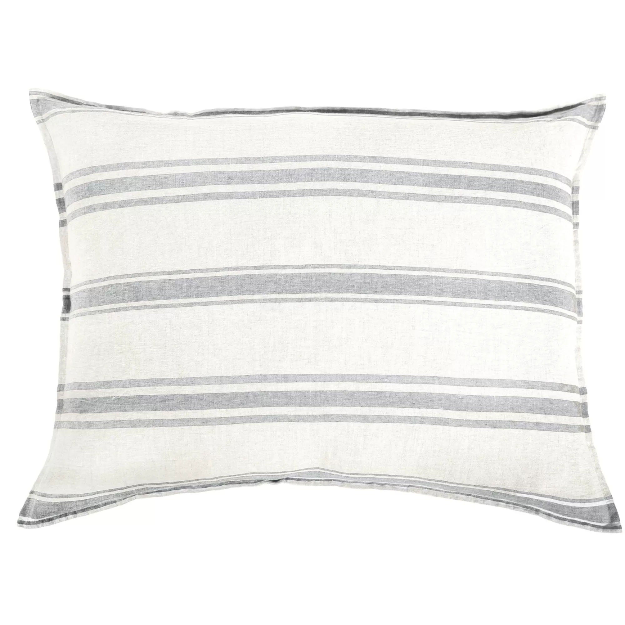 Hot Be Home Jackson Standard Sham, Cream & Grey