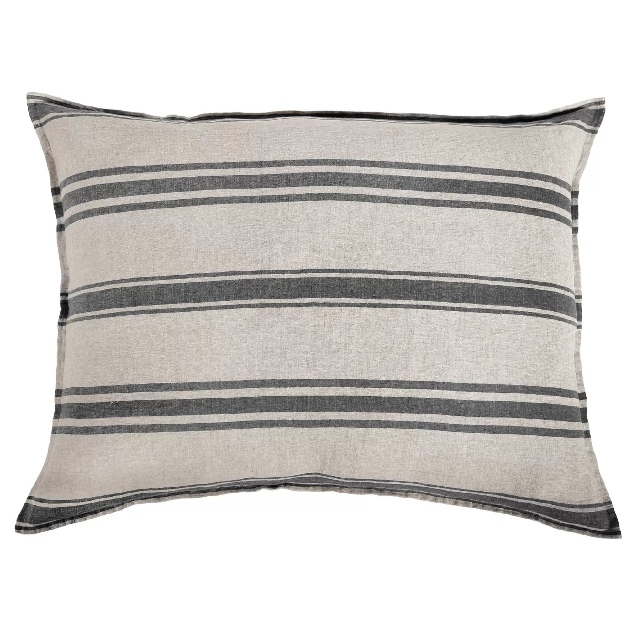 Hot Be Home Jackson Standard Sham, Flax & Midnight