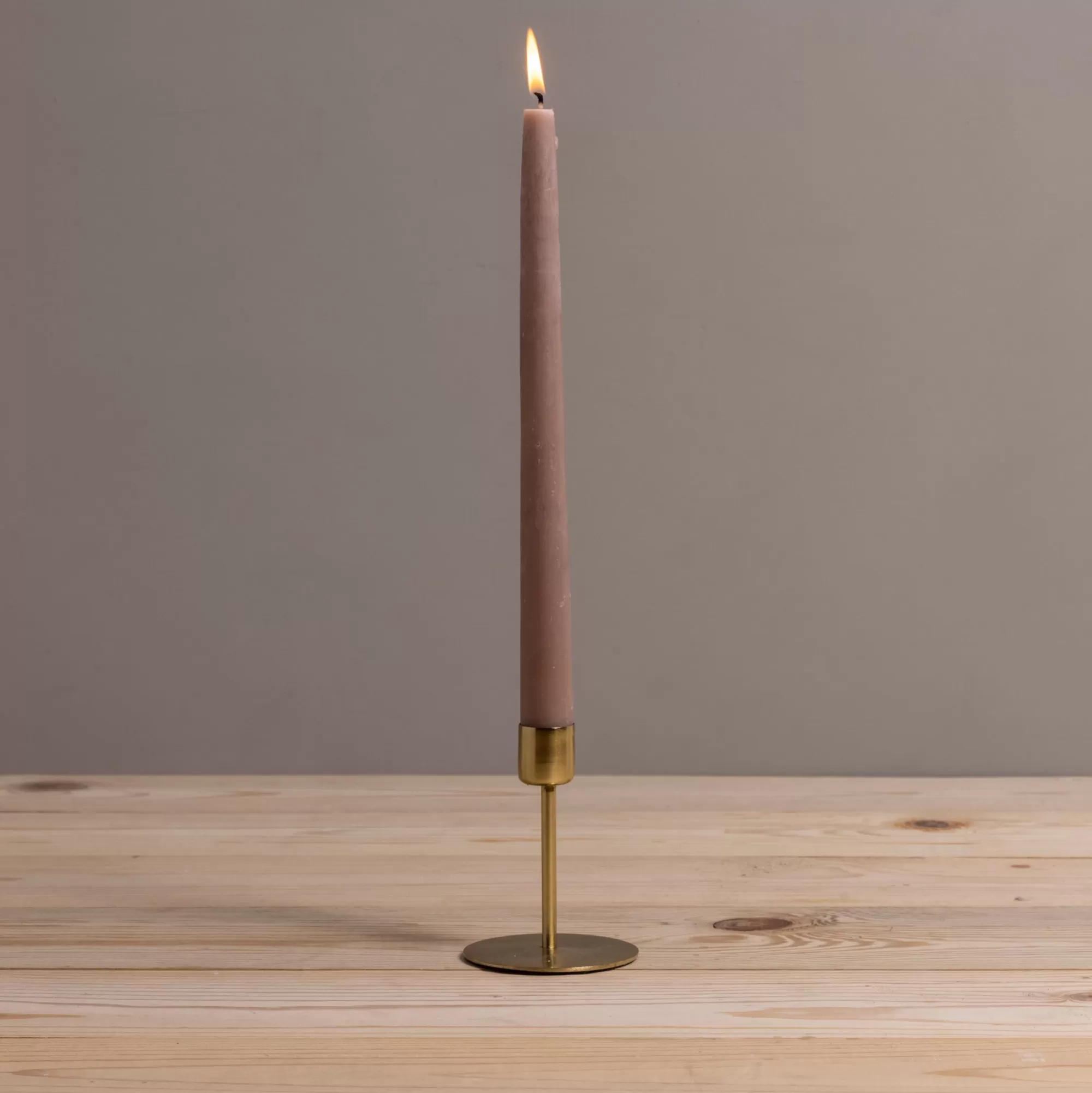 Store Be Home Kent Gold Taper Candle Holder