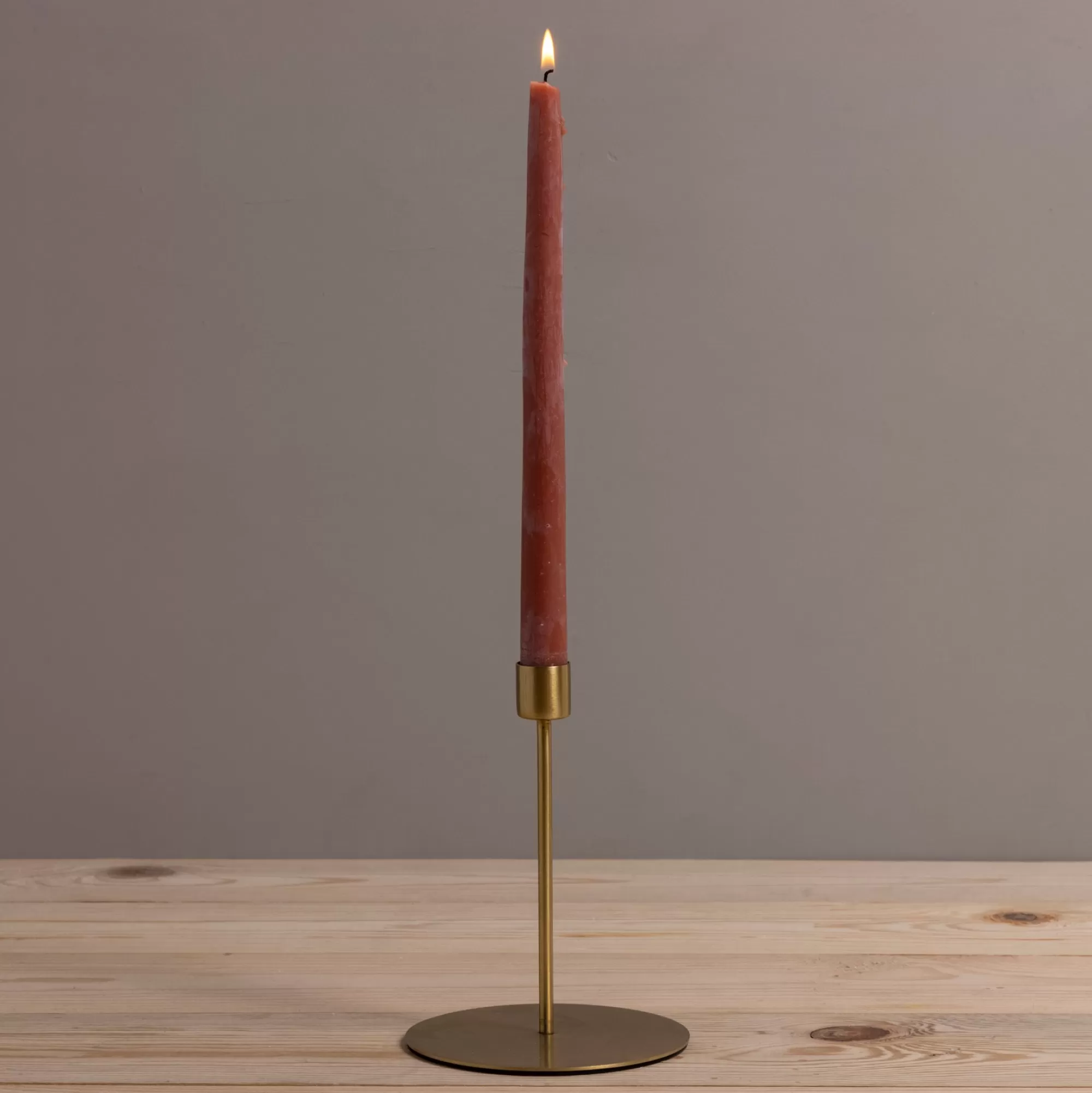 Online Be Home Kent Gold Taper Candle Holder, Tall