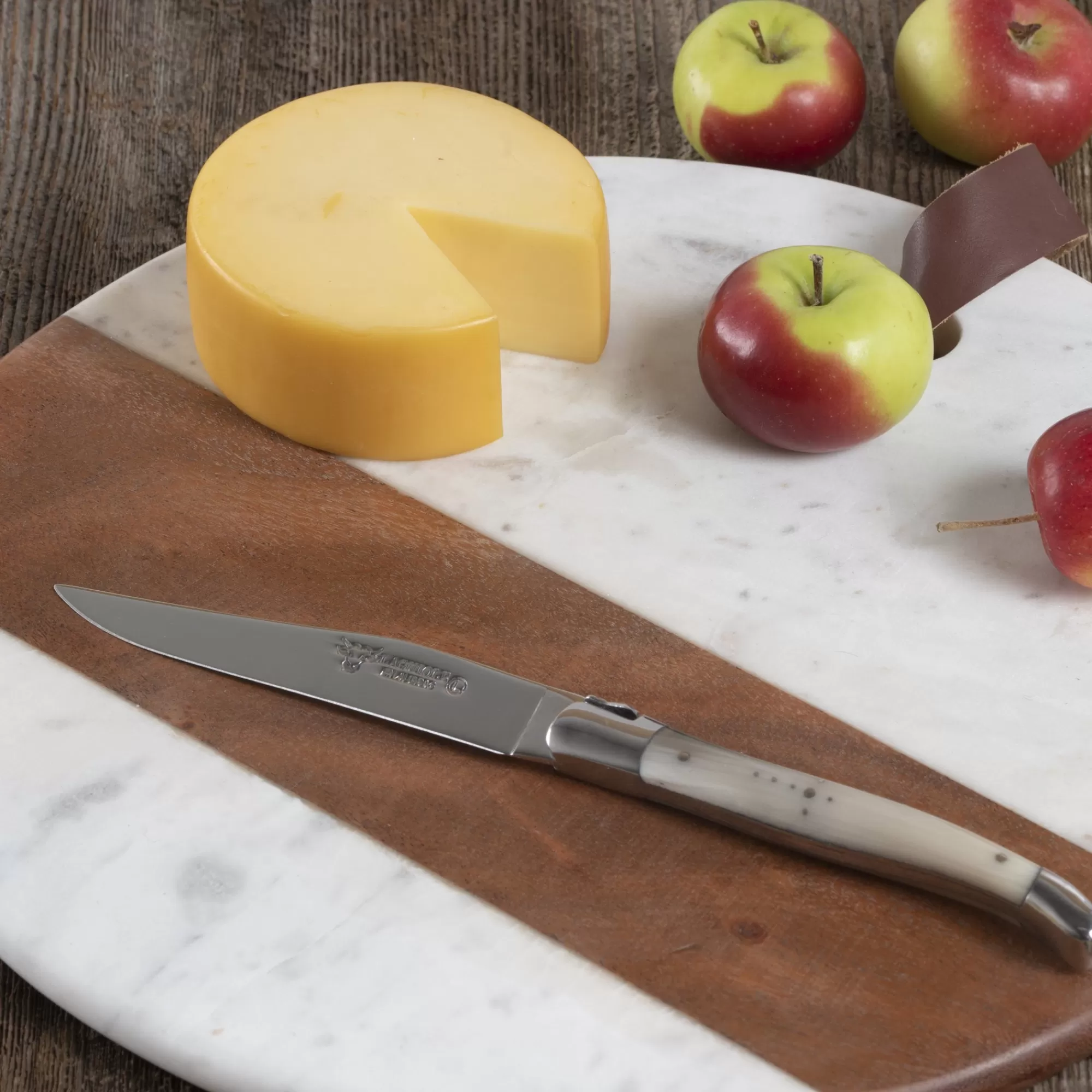 Online Be Home Laguiole en Aubrac Handcrafted Steak Knives, Set of 4, Solid Horn