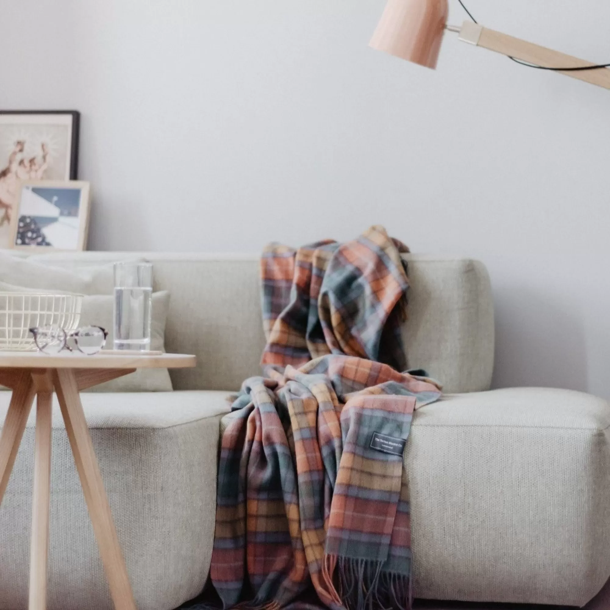 Outlet Be Home Lambswool Blanket in Buchanan Antique Tartan